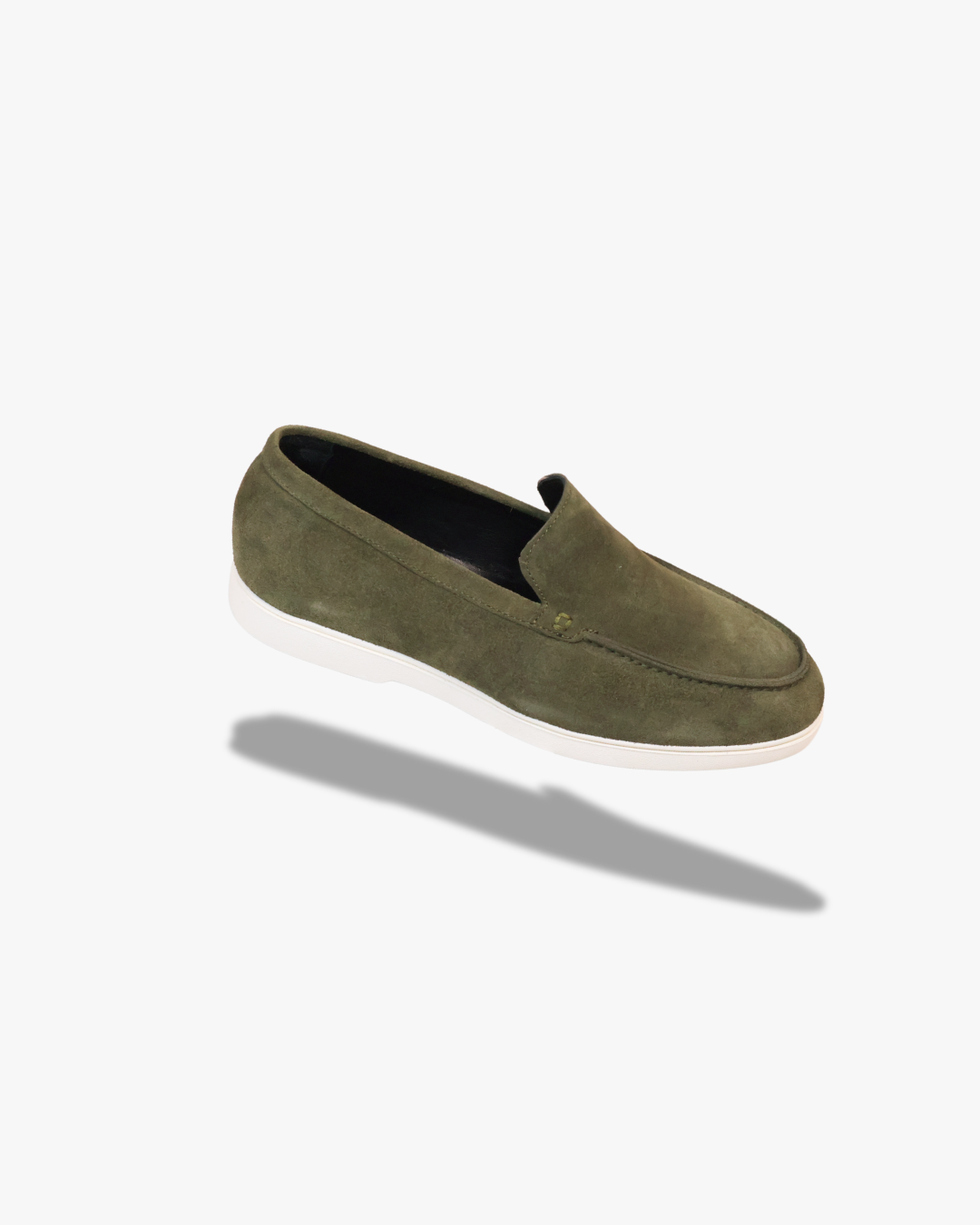 Suede Loafers Khaki