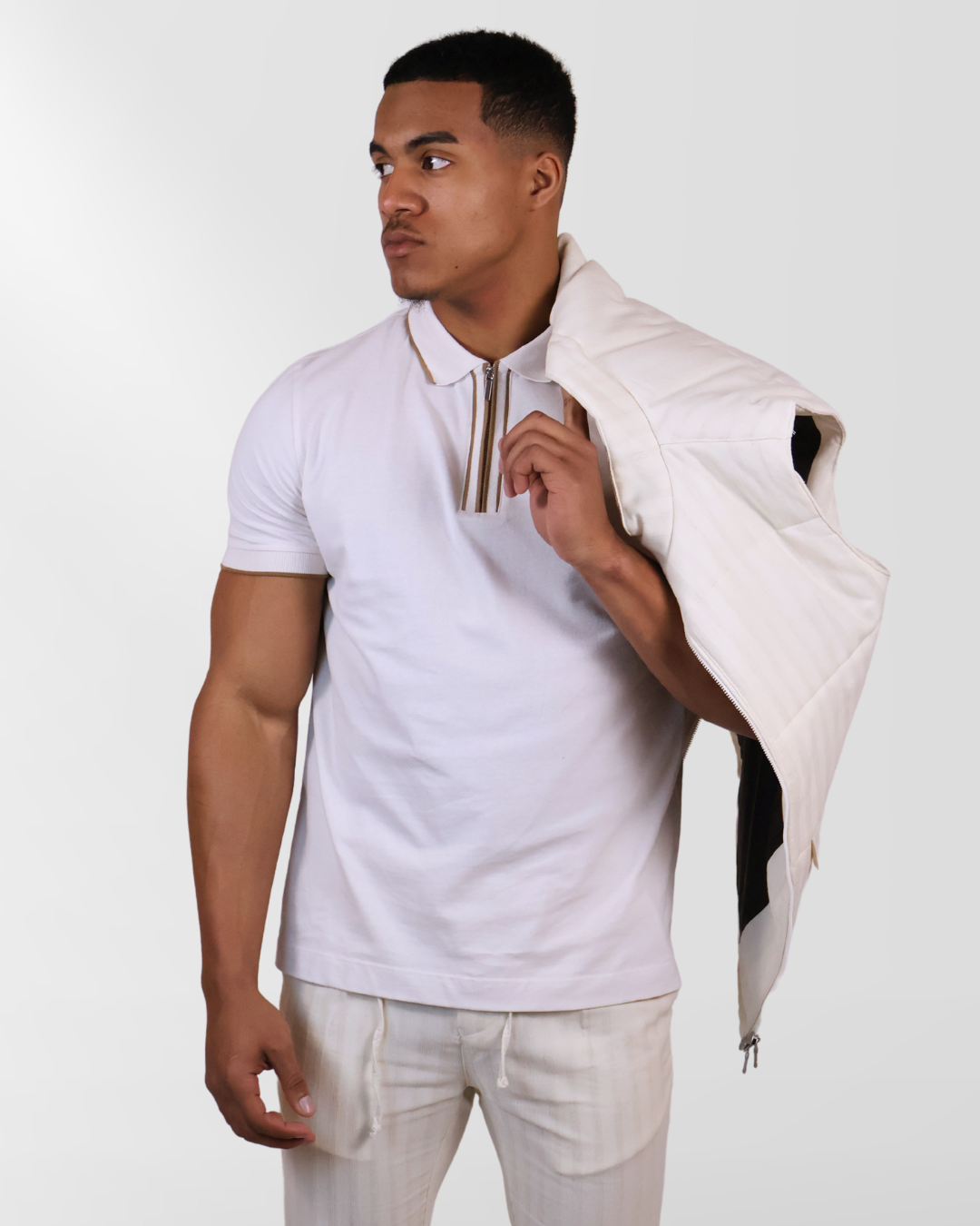 Linnen Bodywarmer