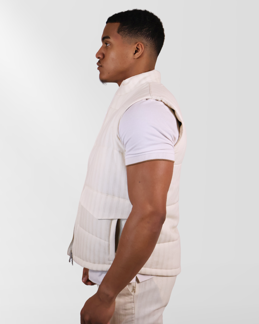 Linnen Bodywarmer