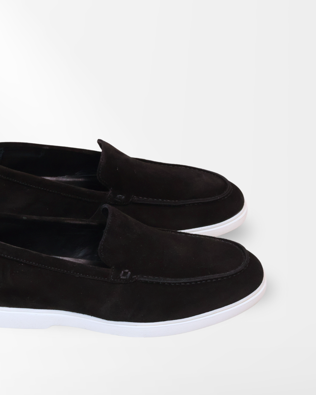 Suede Loafers Zwart