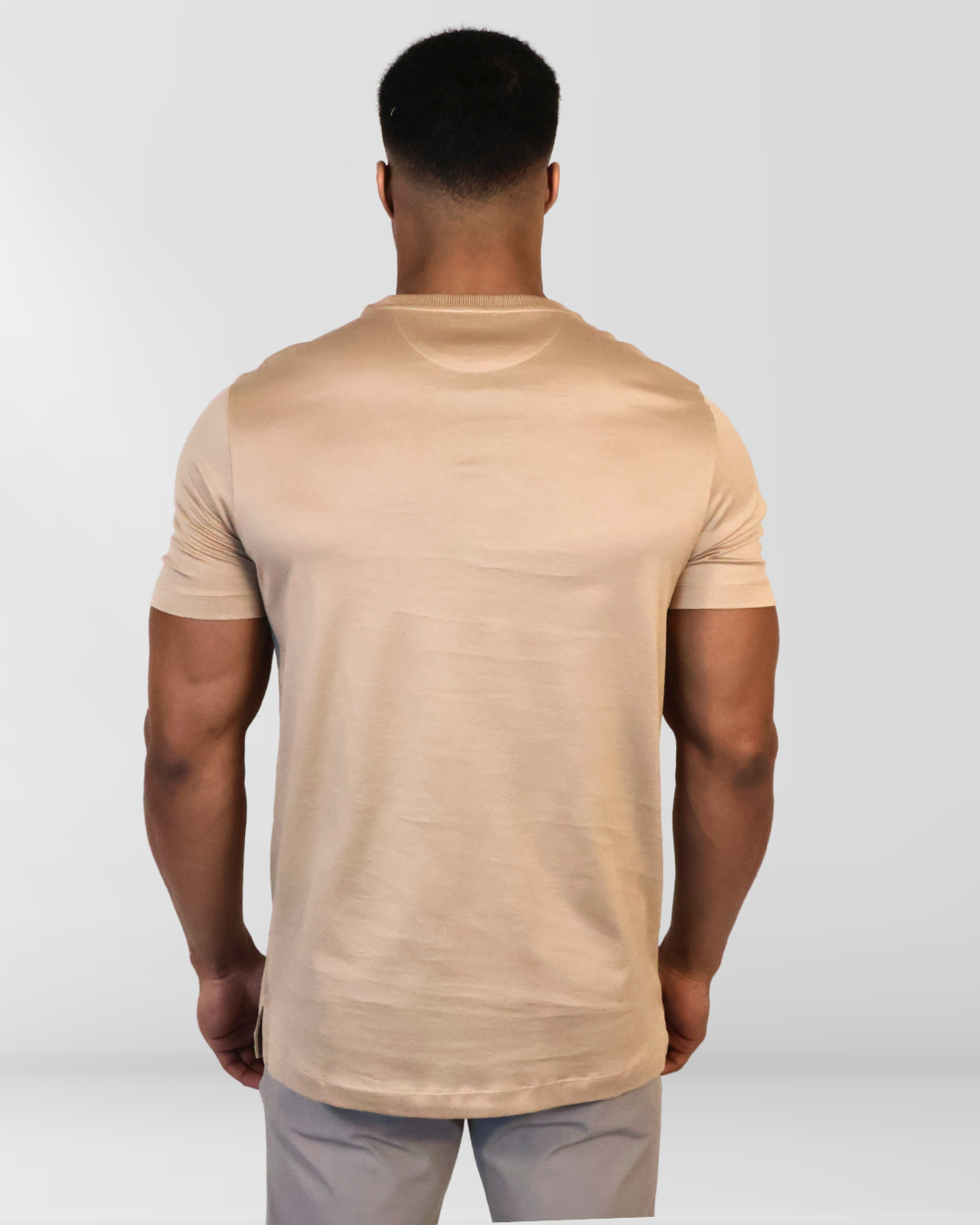 Mercesized T-Shirt Sand