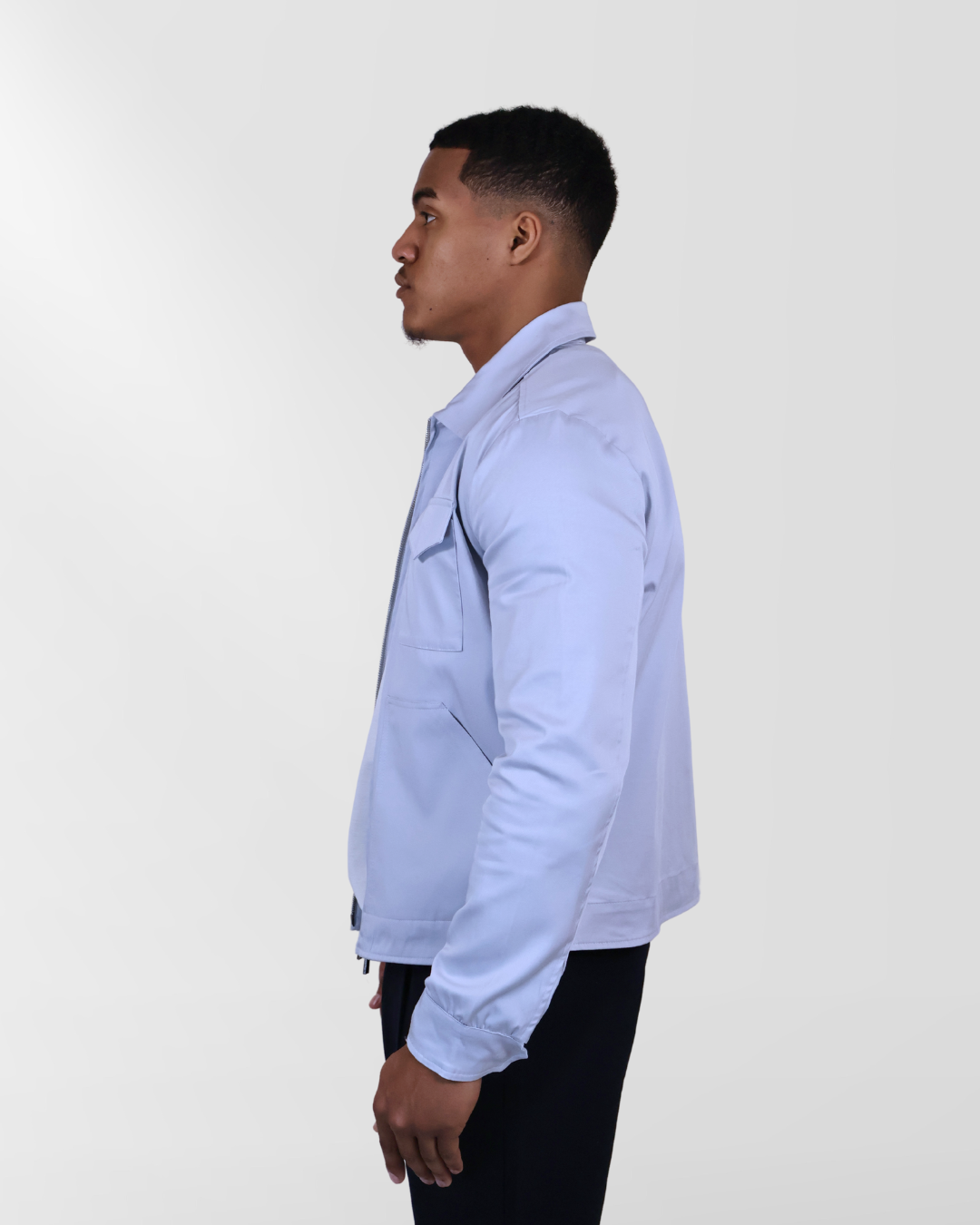 Cargo Jacket Light Blue