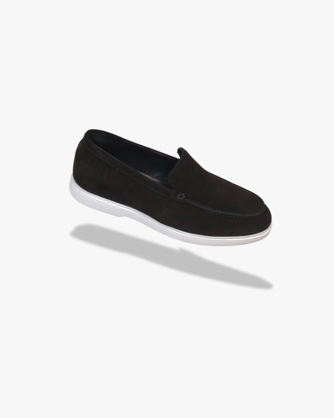 Suede Loafers Zwart