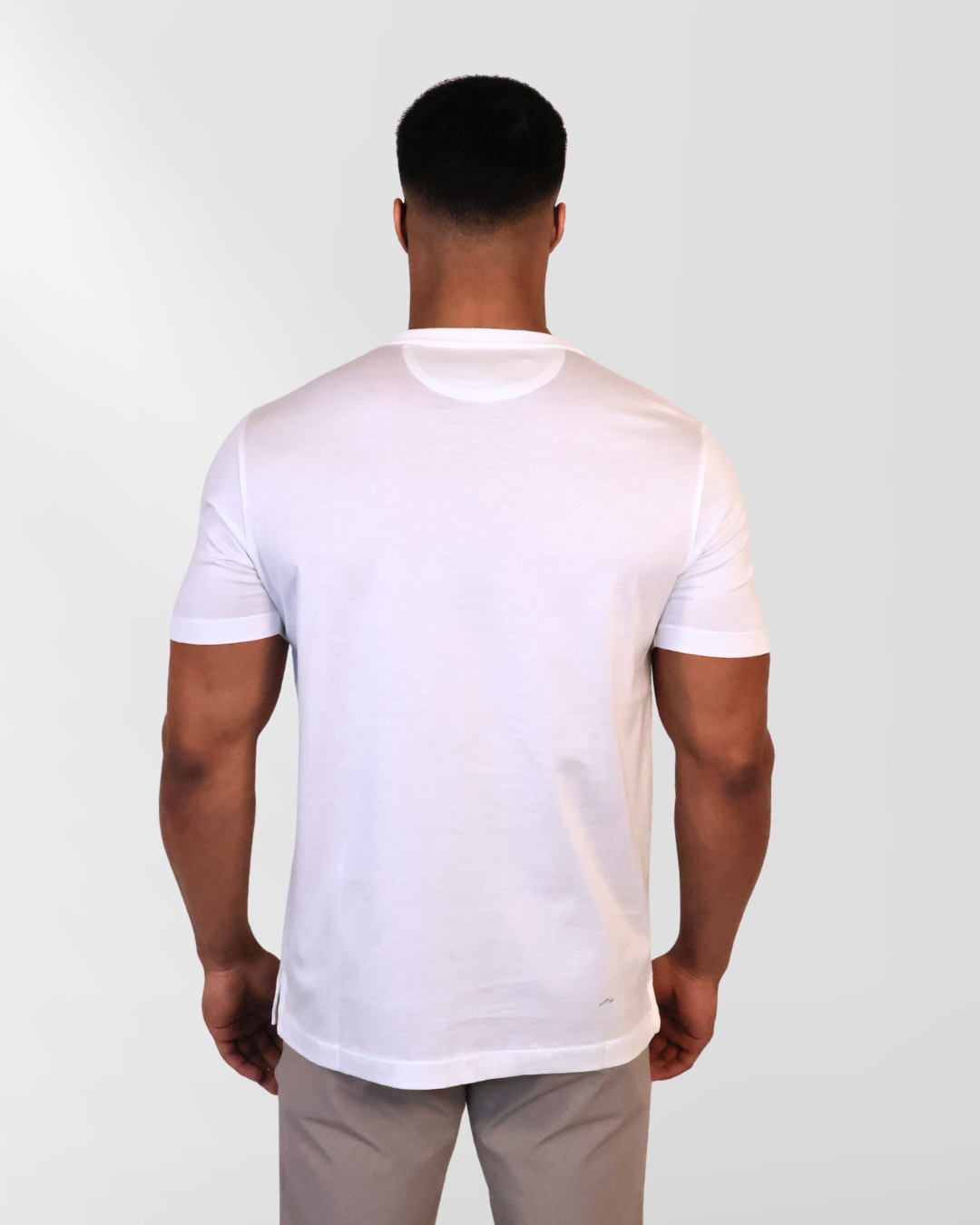 Mercesized T-Shirt White