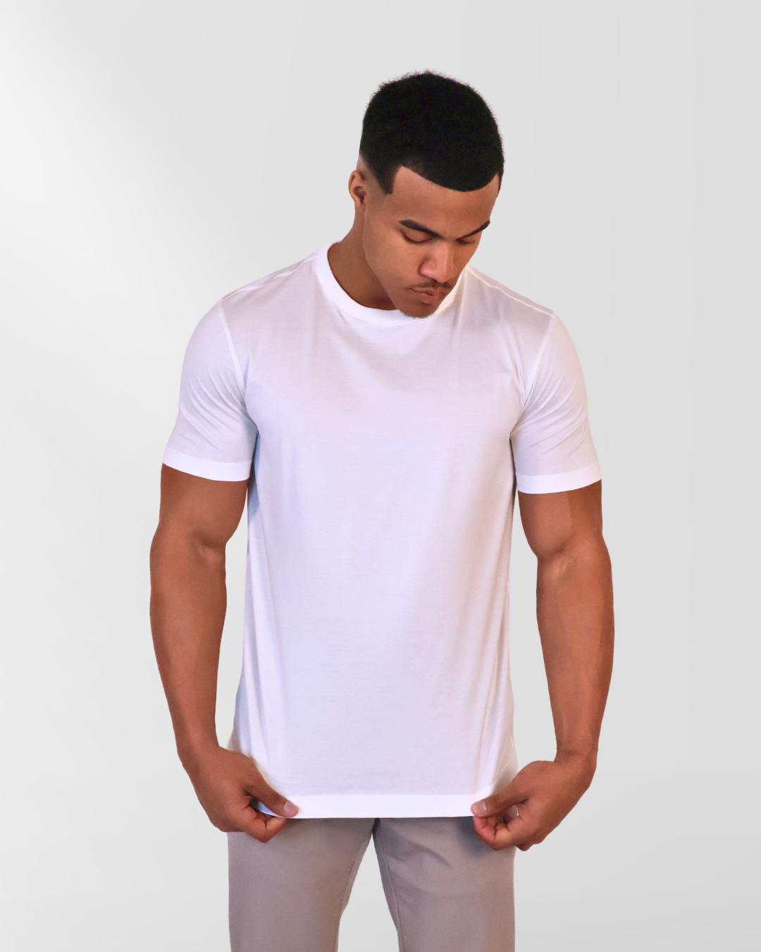 Mercesized T-Shirt White