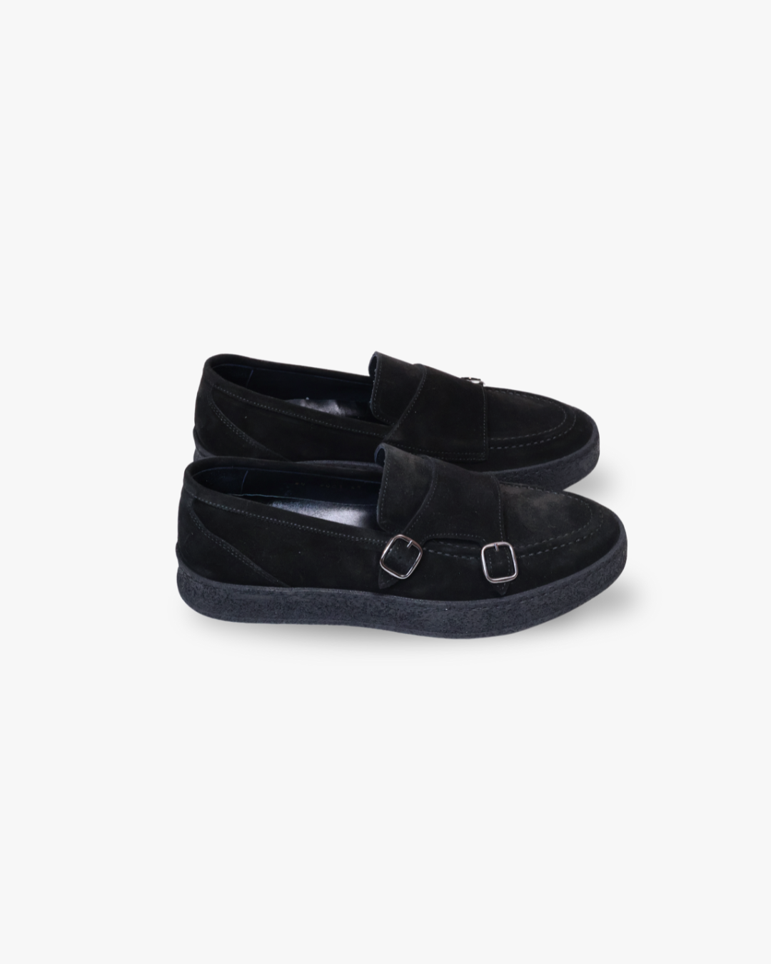 Loafers met Gesp Black