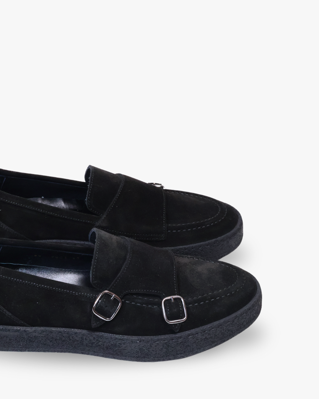 Loafers met Gesp Black