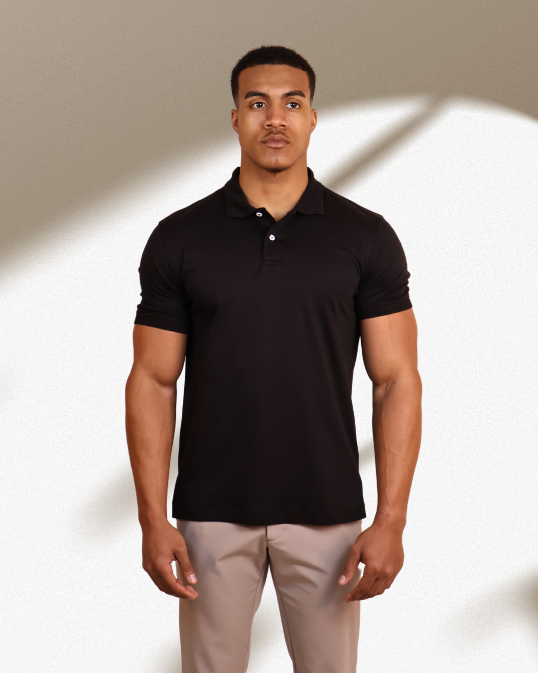 Poloshirt Black