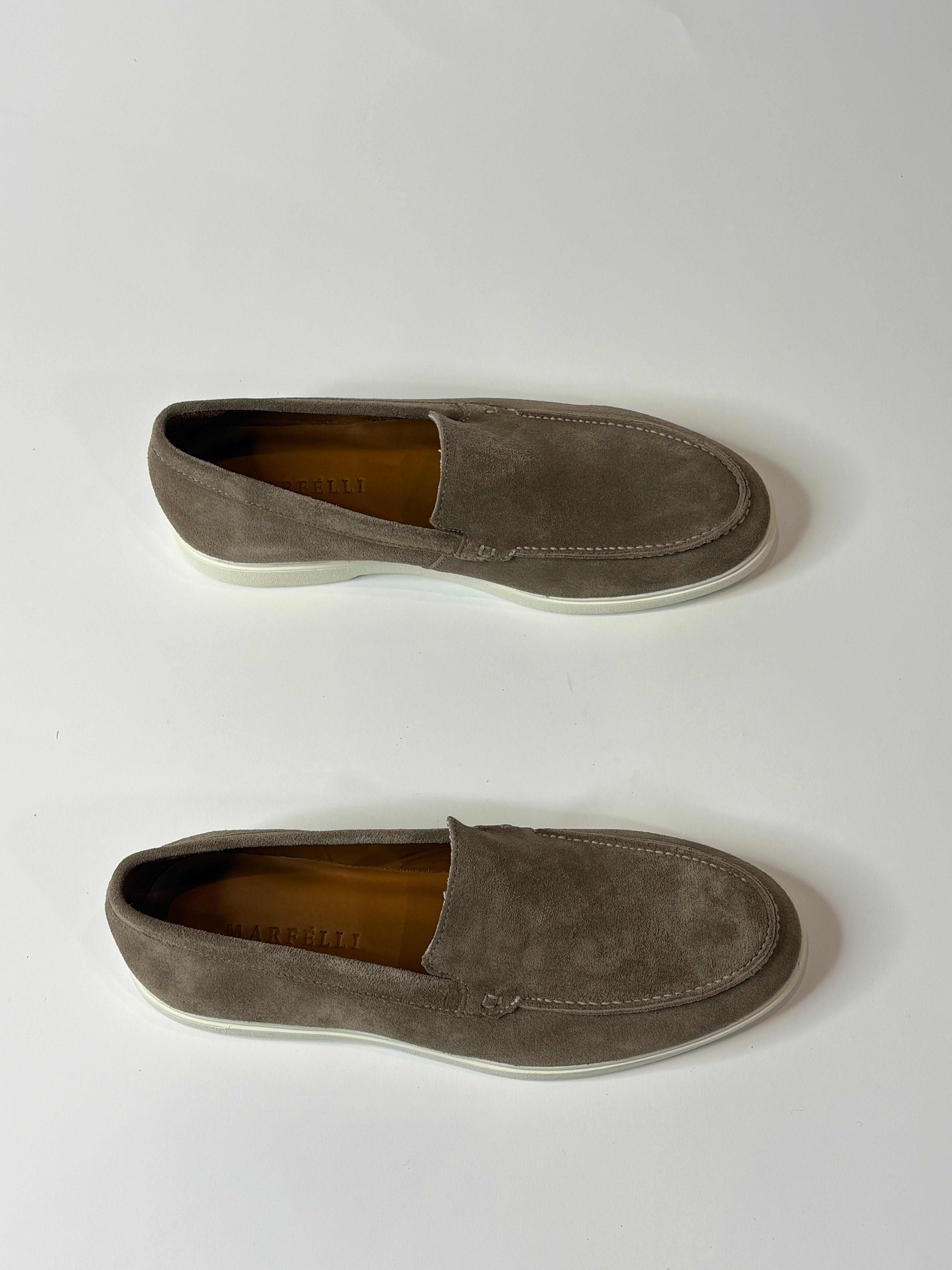 Marfélli Suede Loafers Taupe