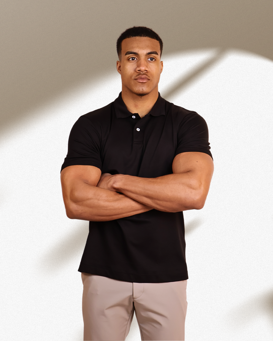 Poloshirt Black
