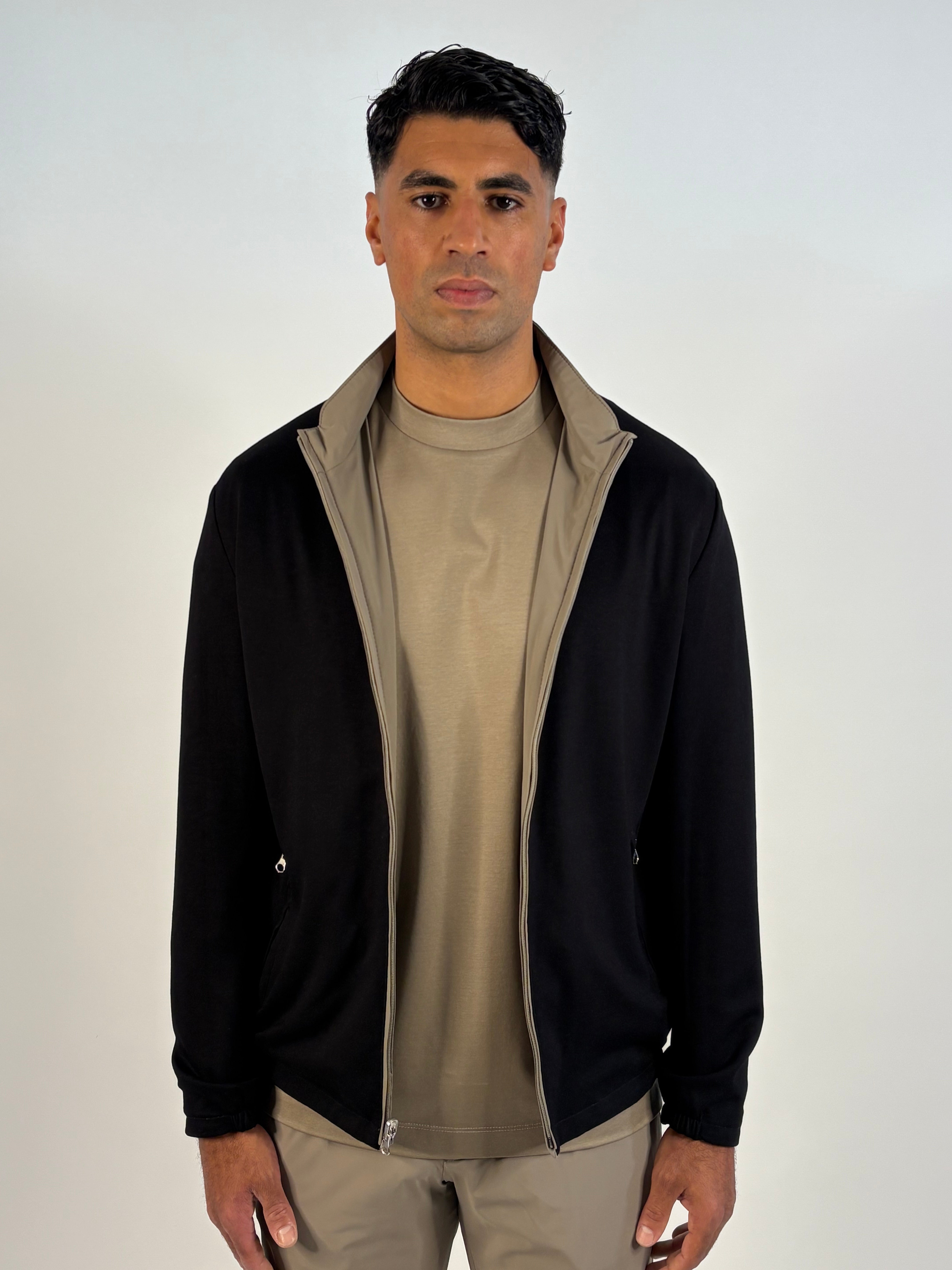 Marfélli Two-Sides Jacket Taupe/Black