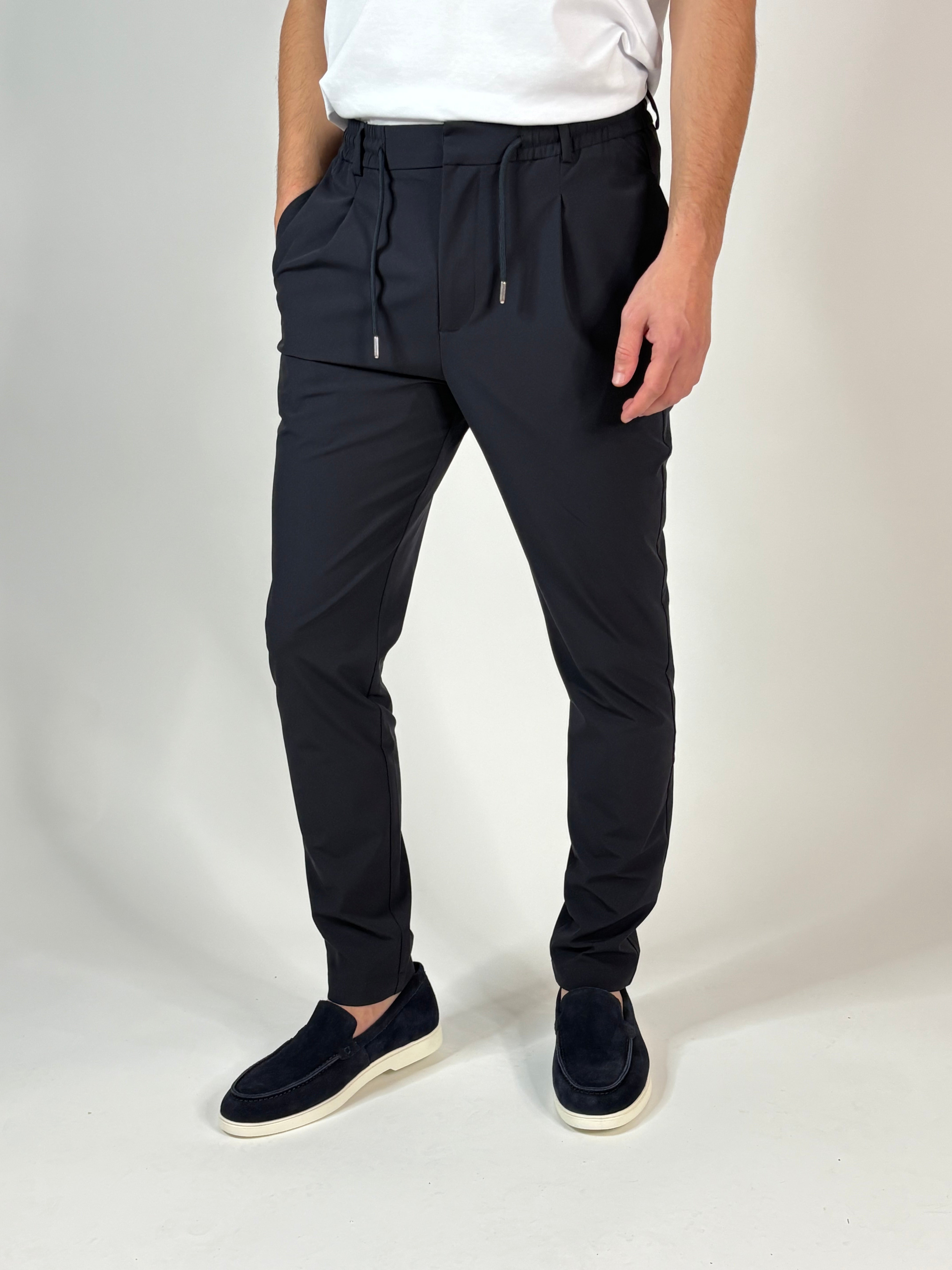 Elegant Line Pantalon Navy