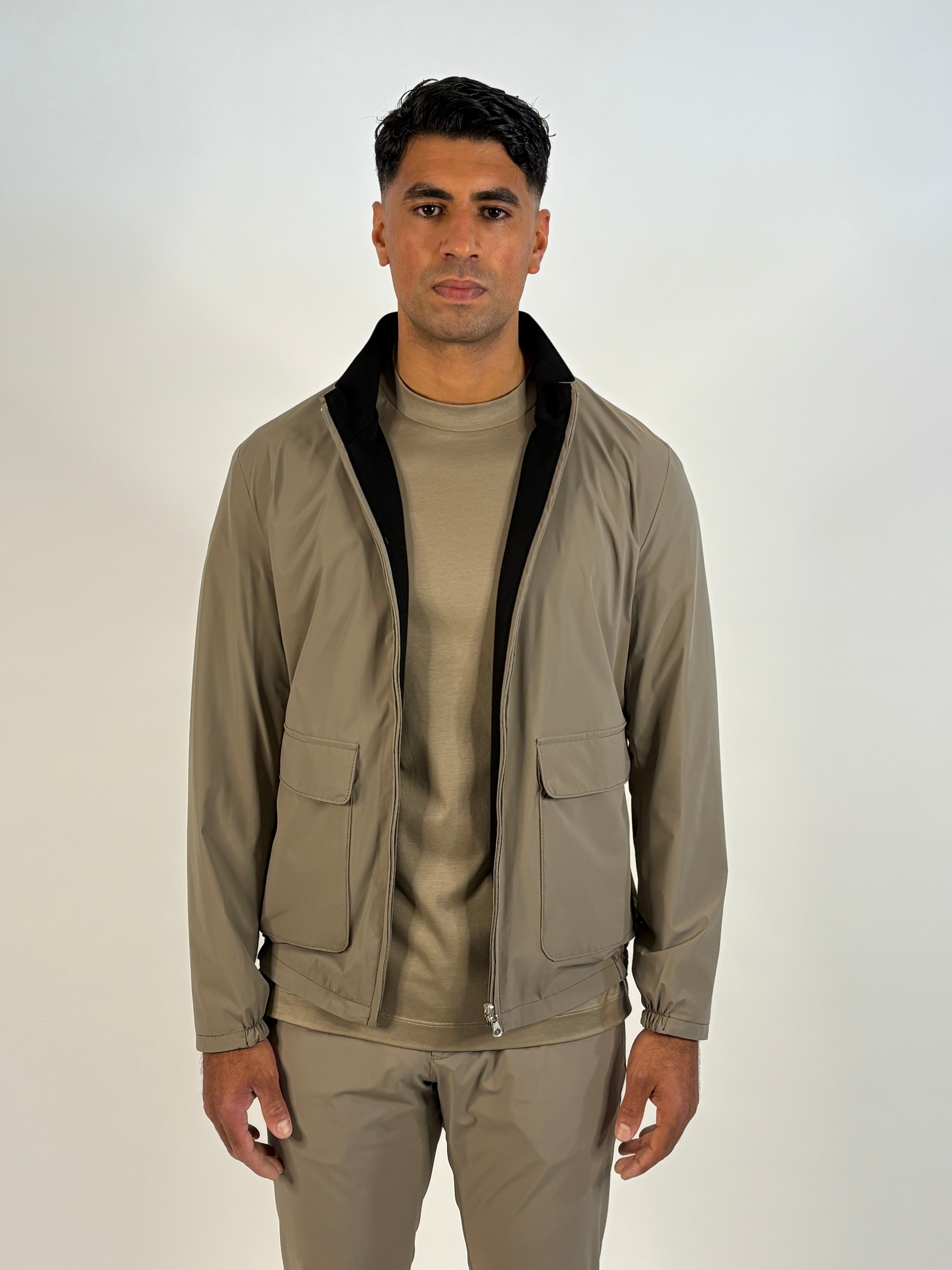 Marfélli Two-Sides Jacket Taupe/Black