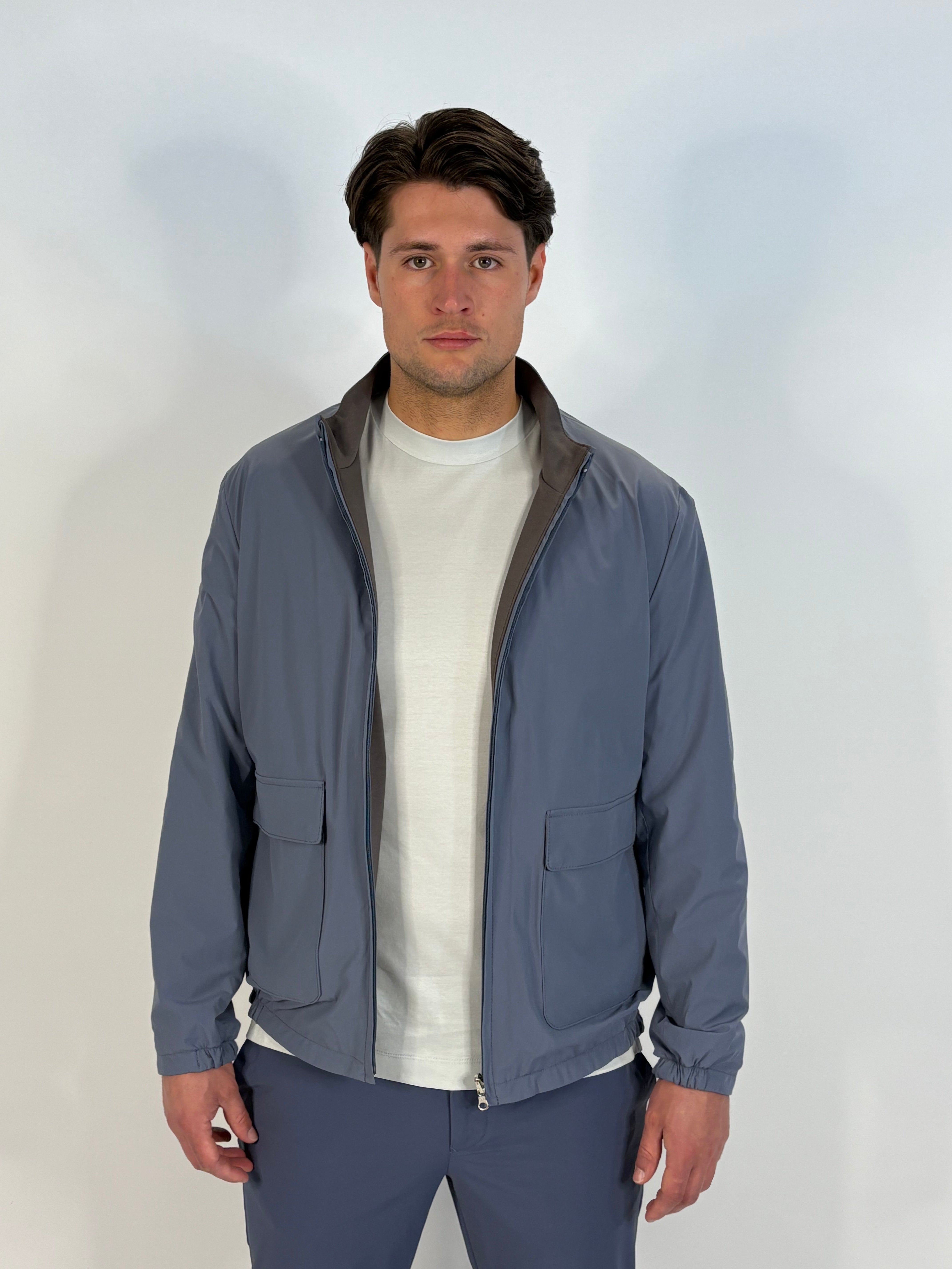 Marfélli Two-Sides Jacket Indigo/Grey