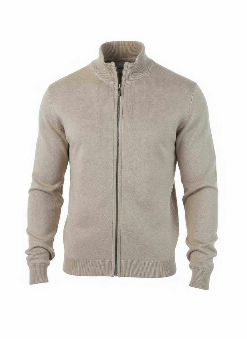 Slim-fit Cashmere Vest Beige