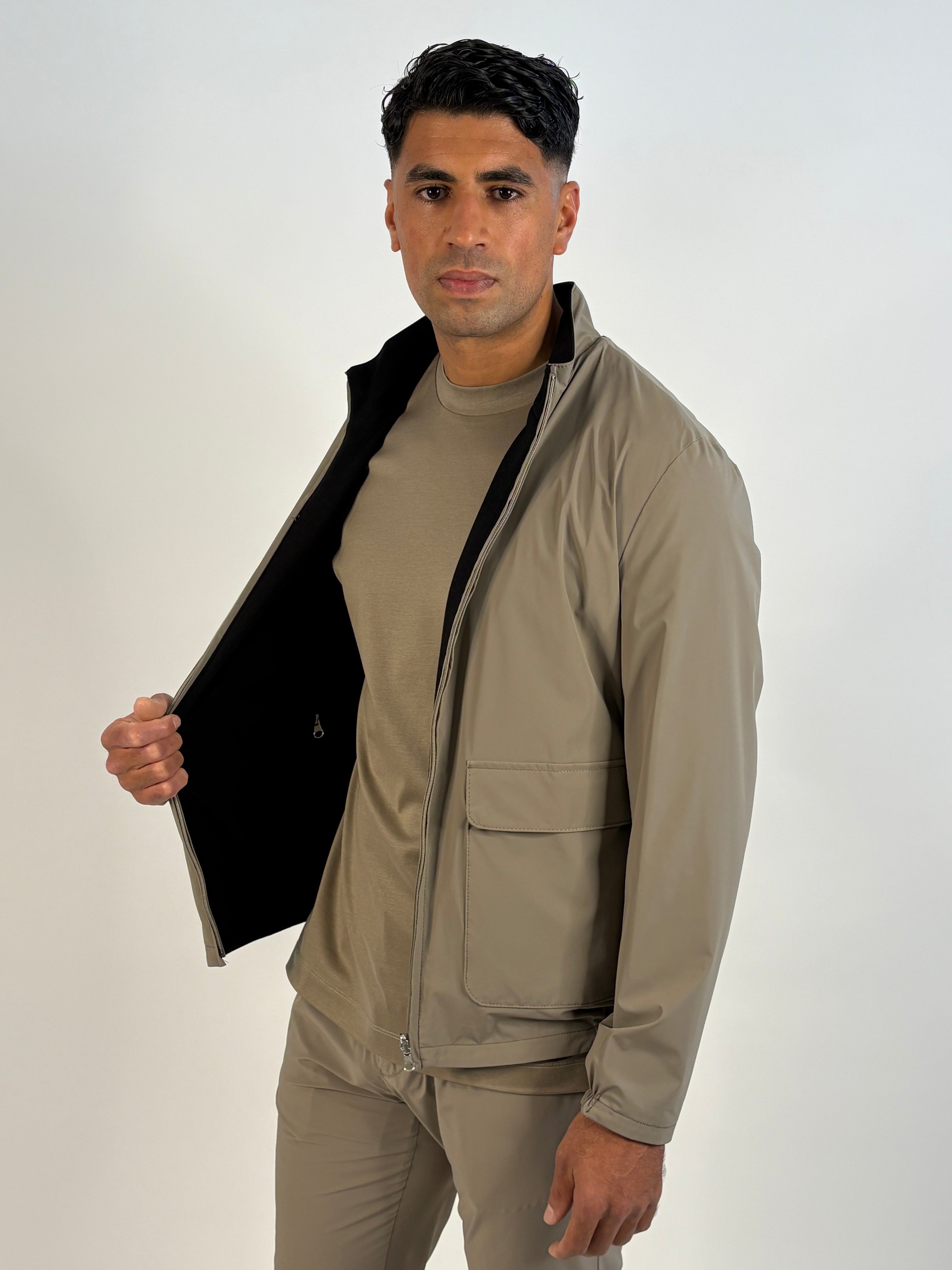 Marfélli Two-Sides Jacket Taupe/Black