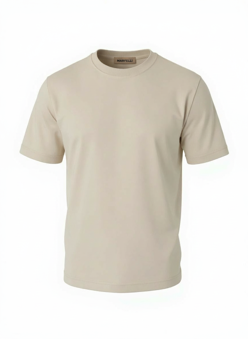 Comfy Luxe T-Shirt Beige
