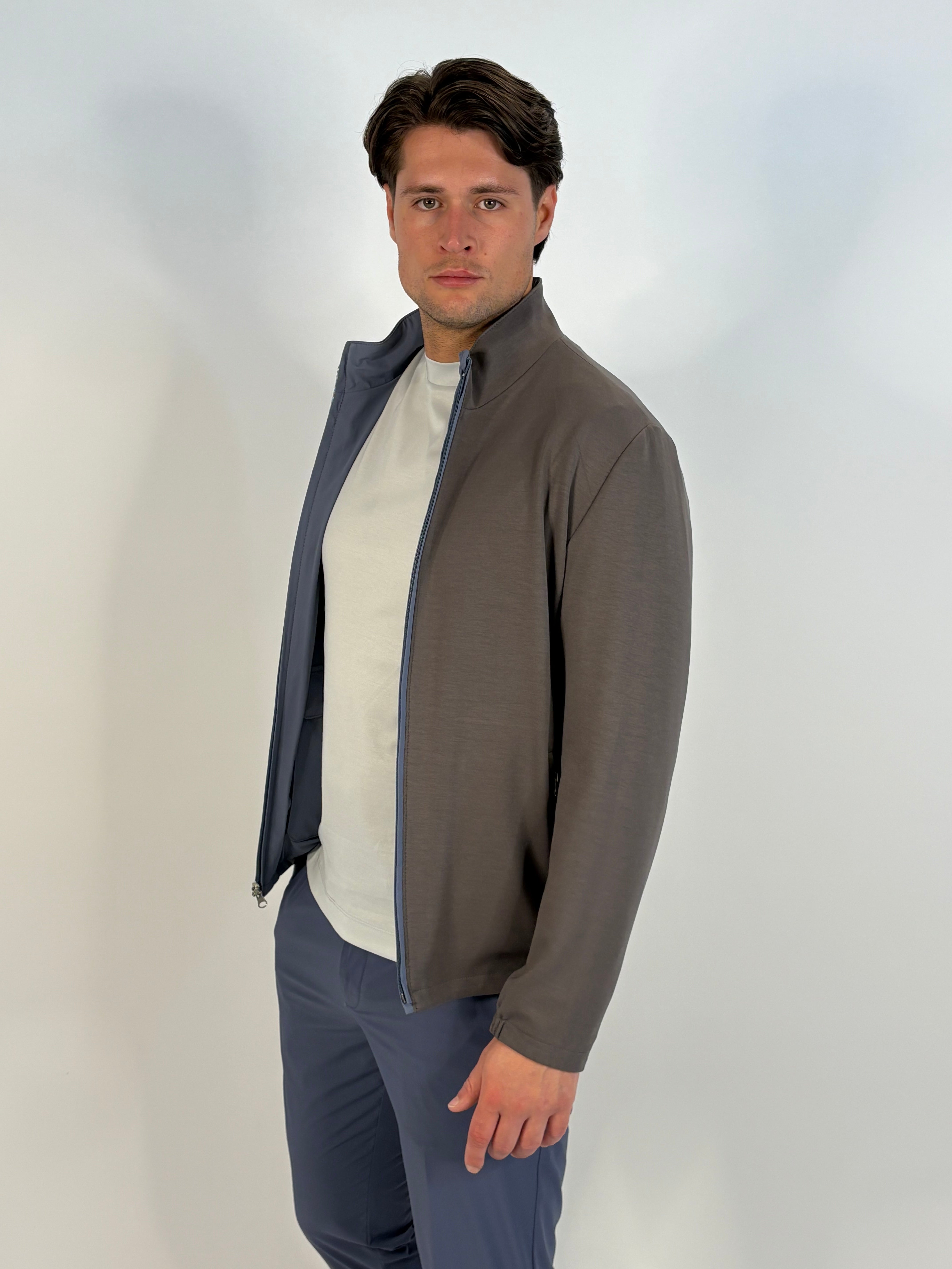 Marfélli Two-Sides Jacket Indigo/Grey