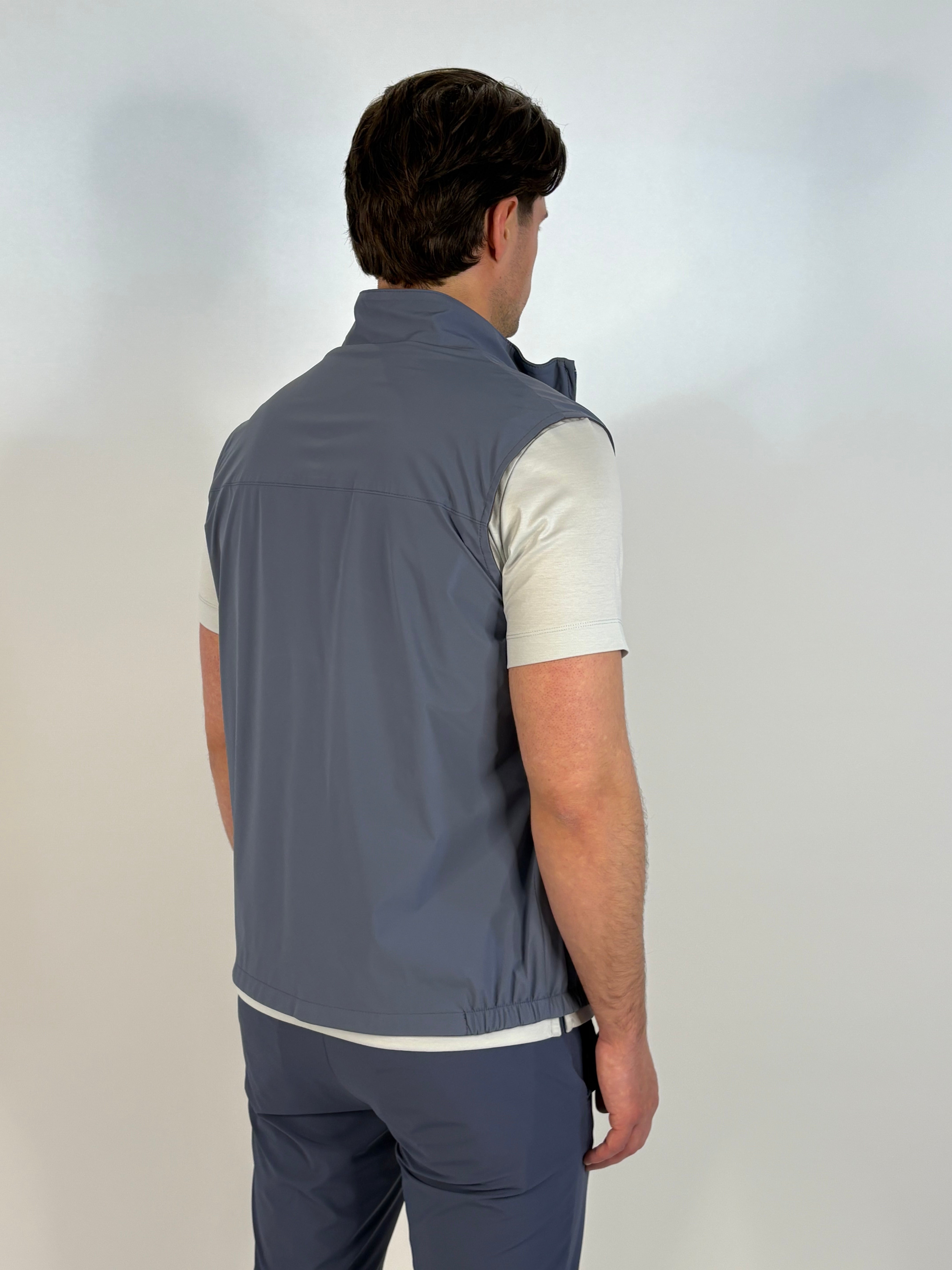 Marfélli Two-Sides Gilet Indigo/Grey