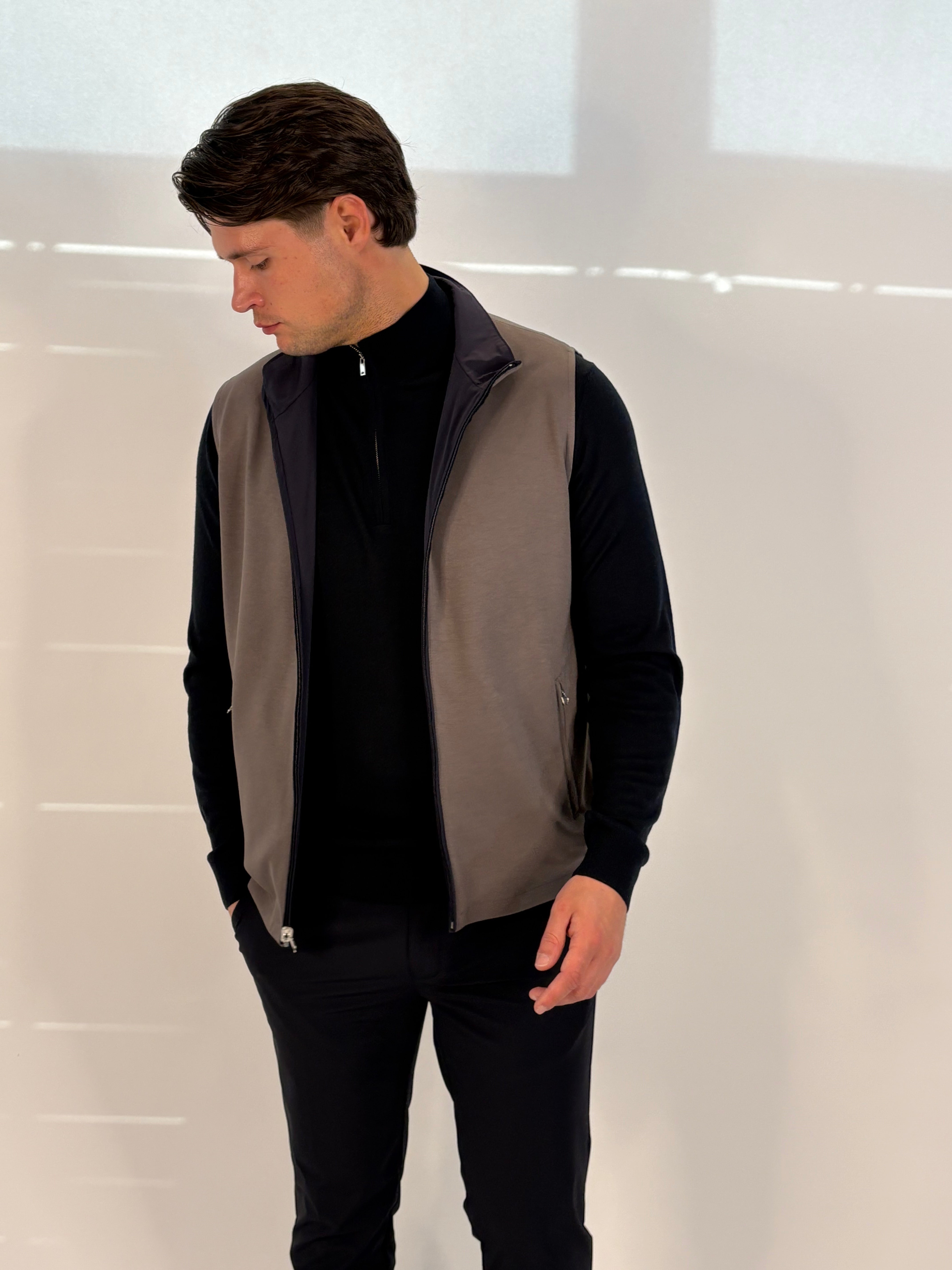 Marfélli Two-Sides Gilet Navy/Gey