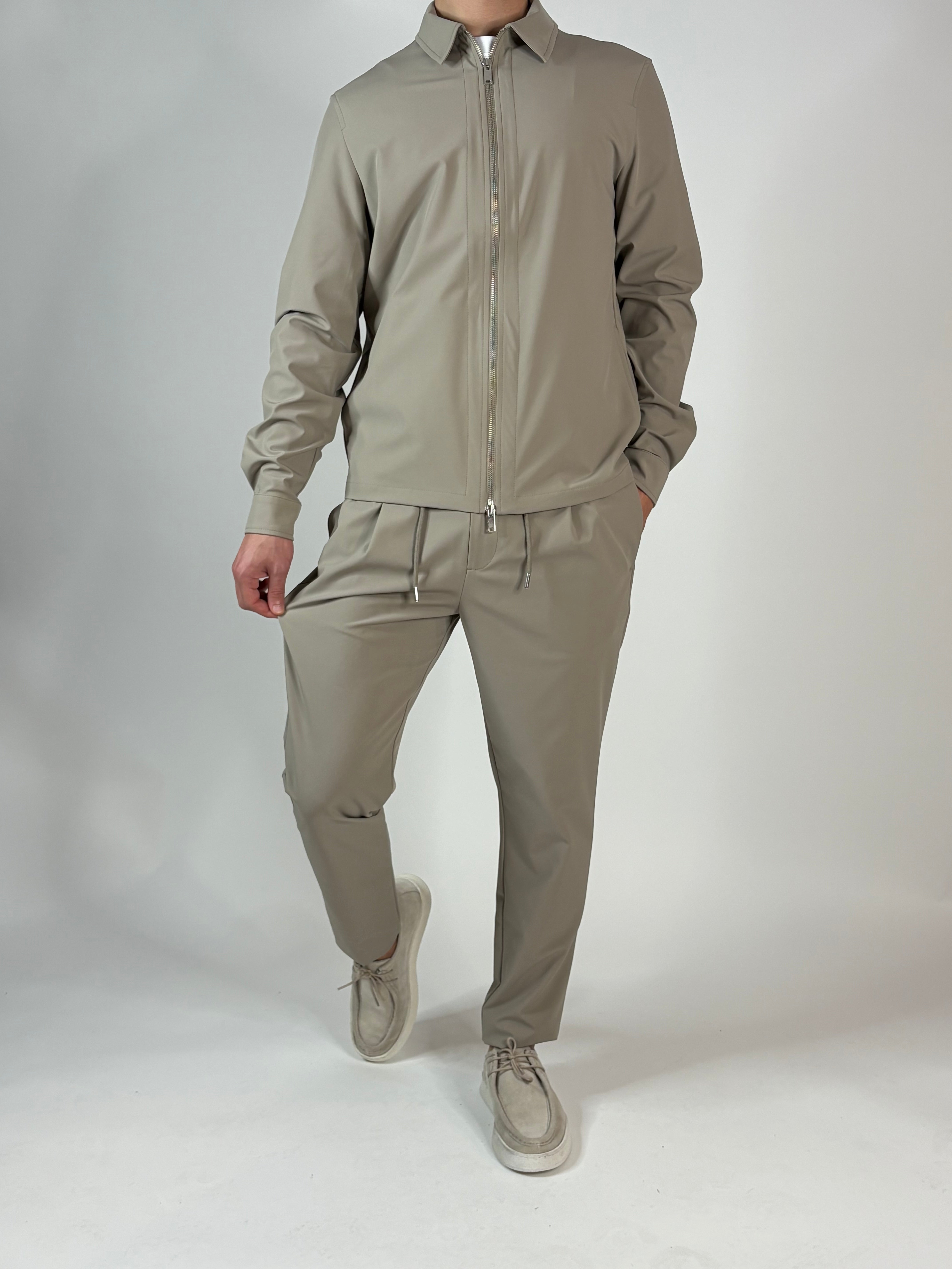 Elegant Line Pantalon Beige