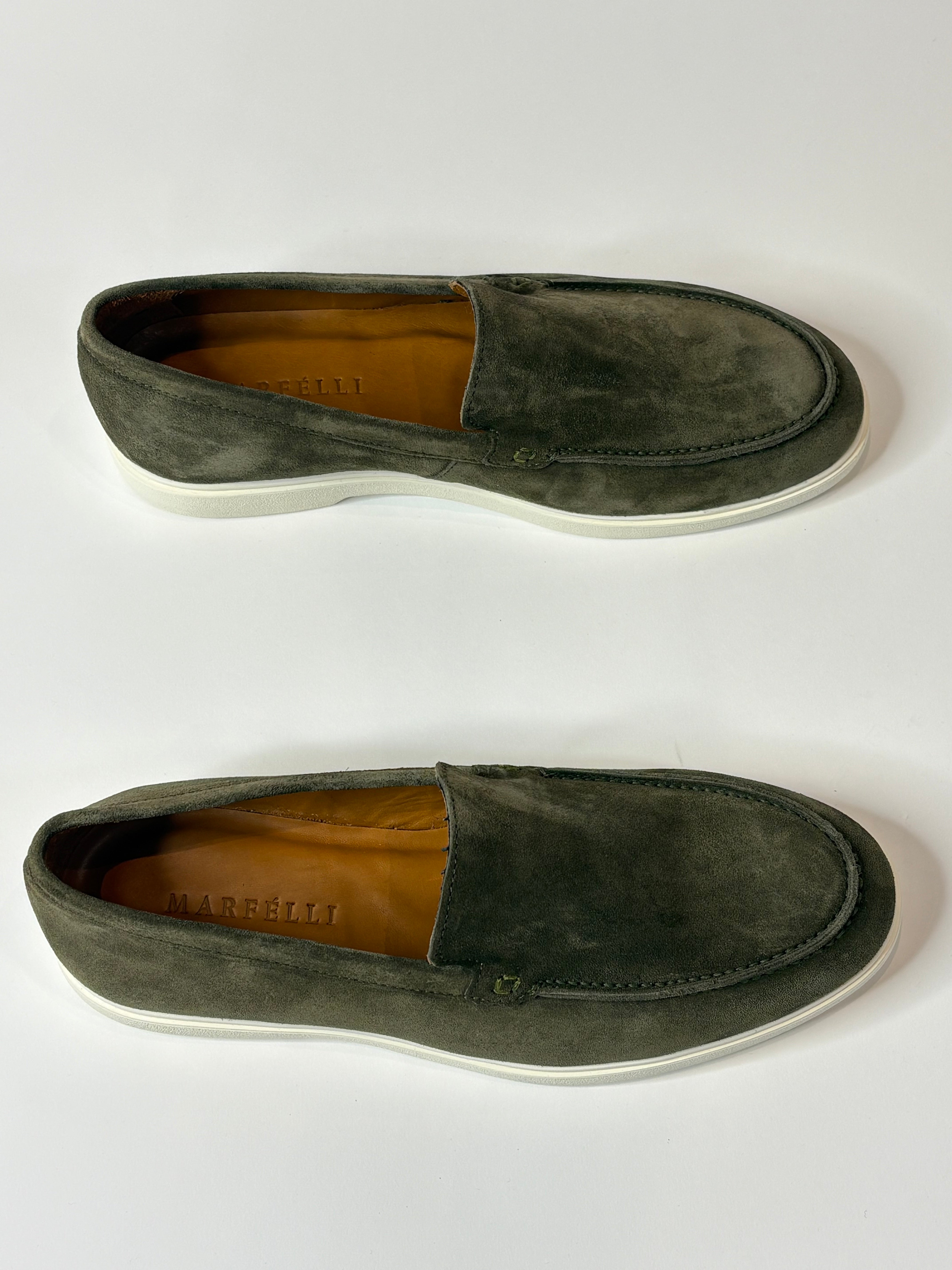 Marfélli Suede Loafers Green