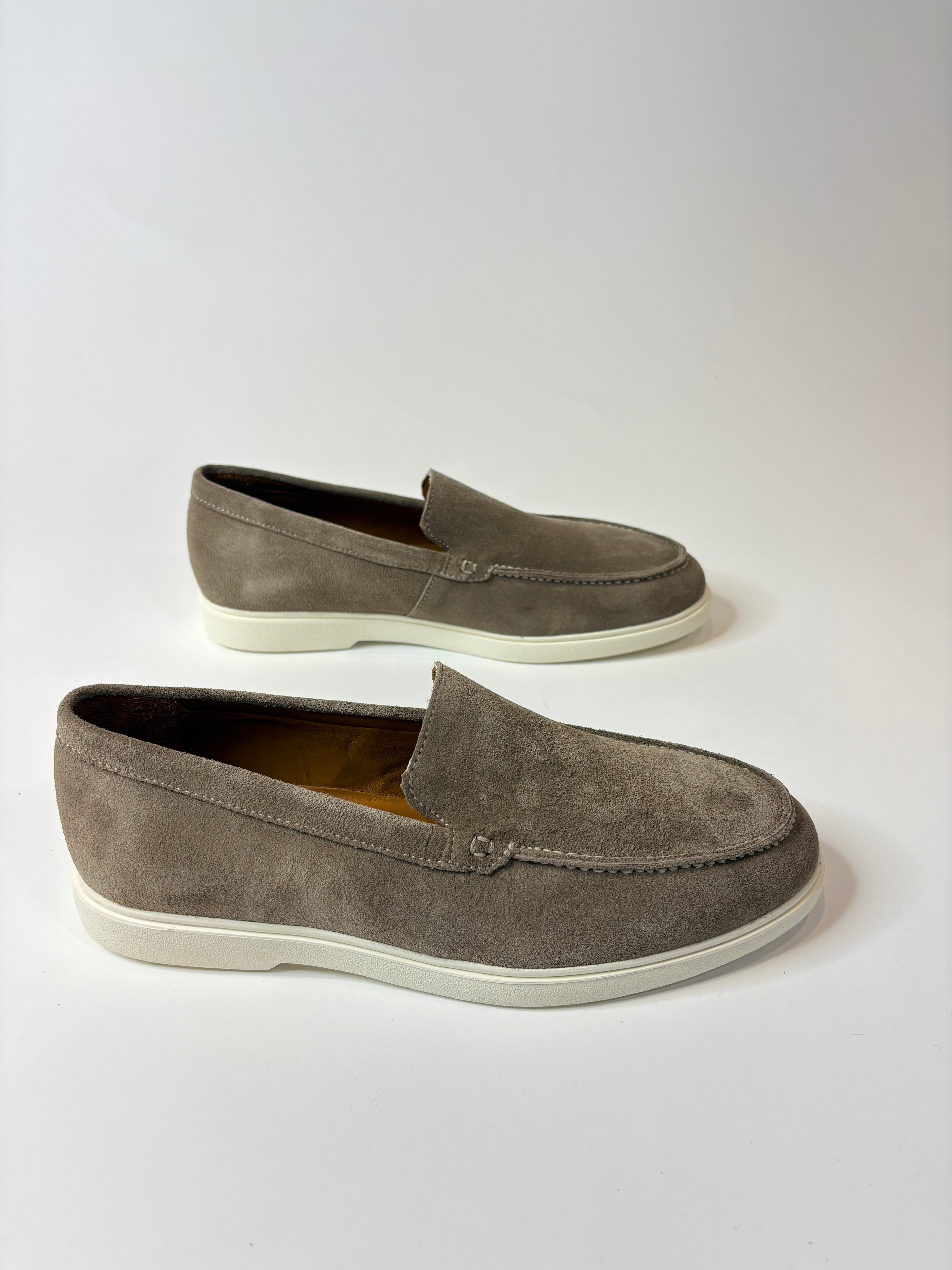 Marfélli Suede Loafers Taupe
