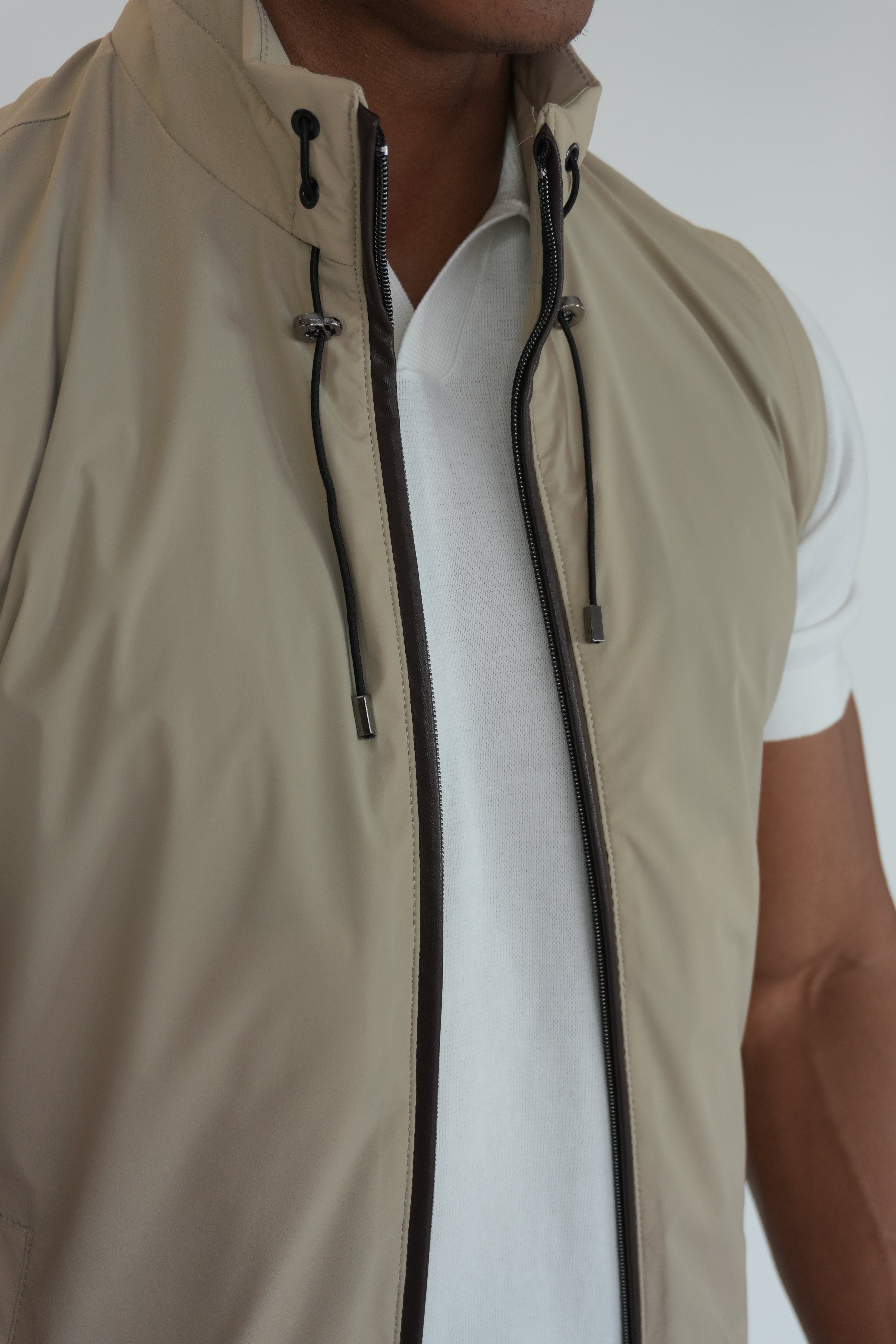 Elegante Bodywarmer Beige