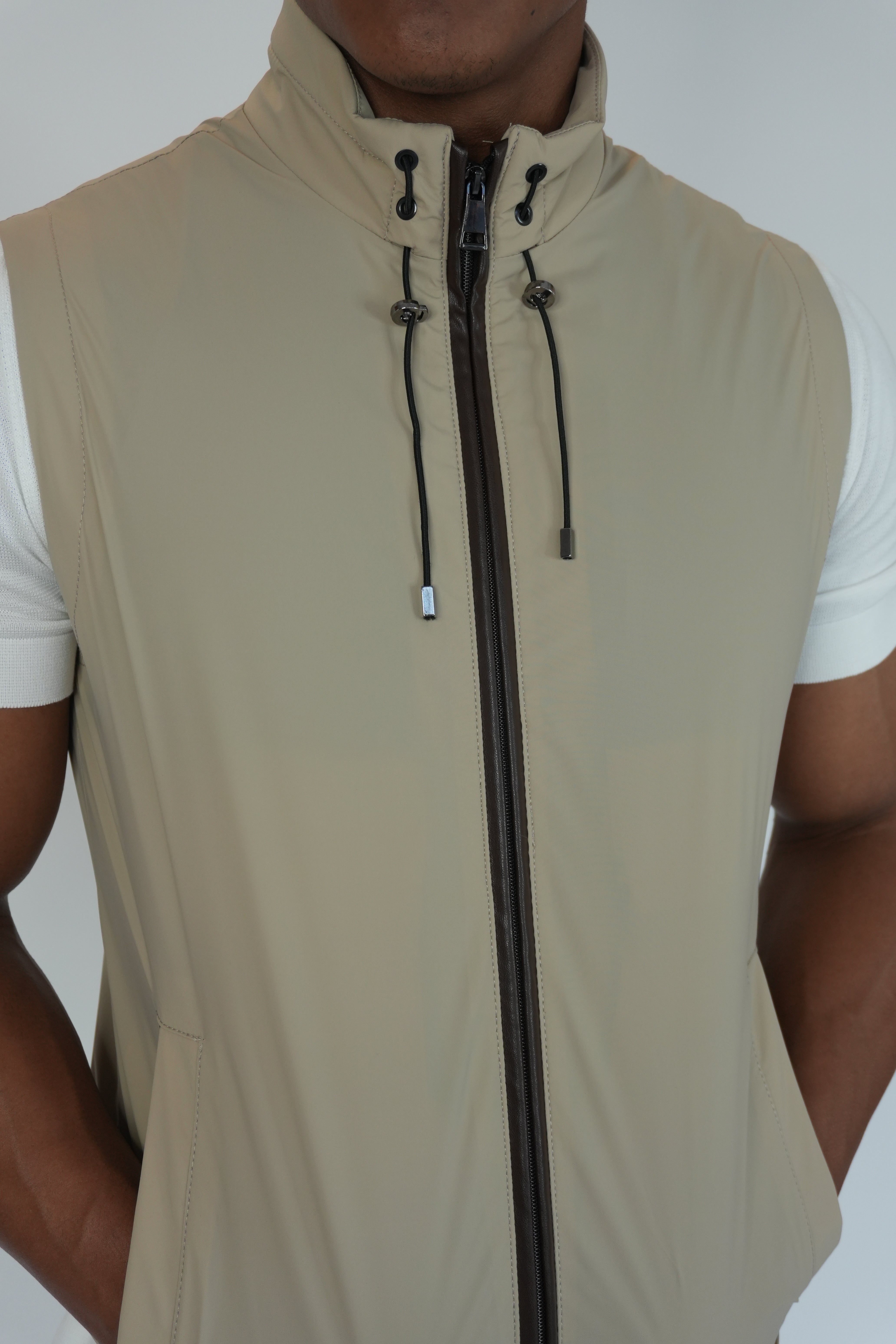 Elegante Bodywarmer Beige