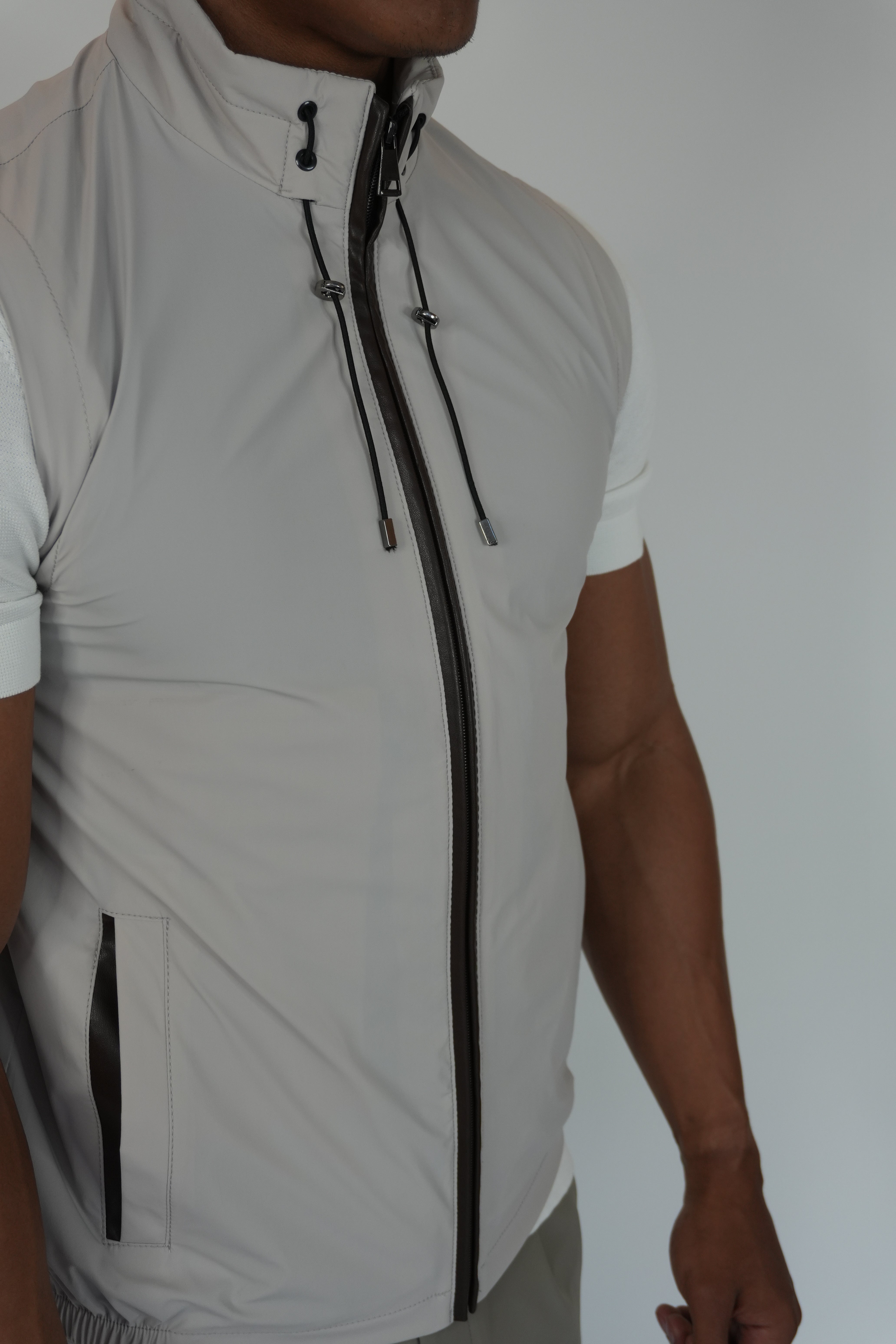 Elegante Bodywarmer Light Grey