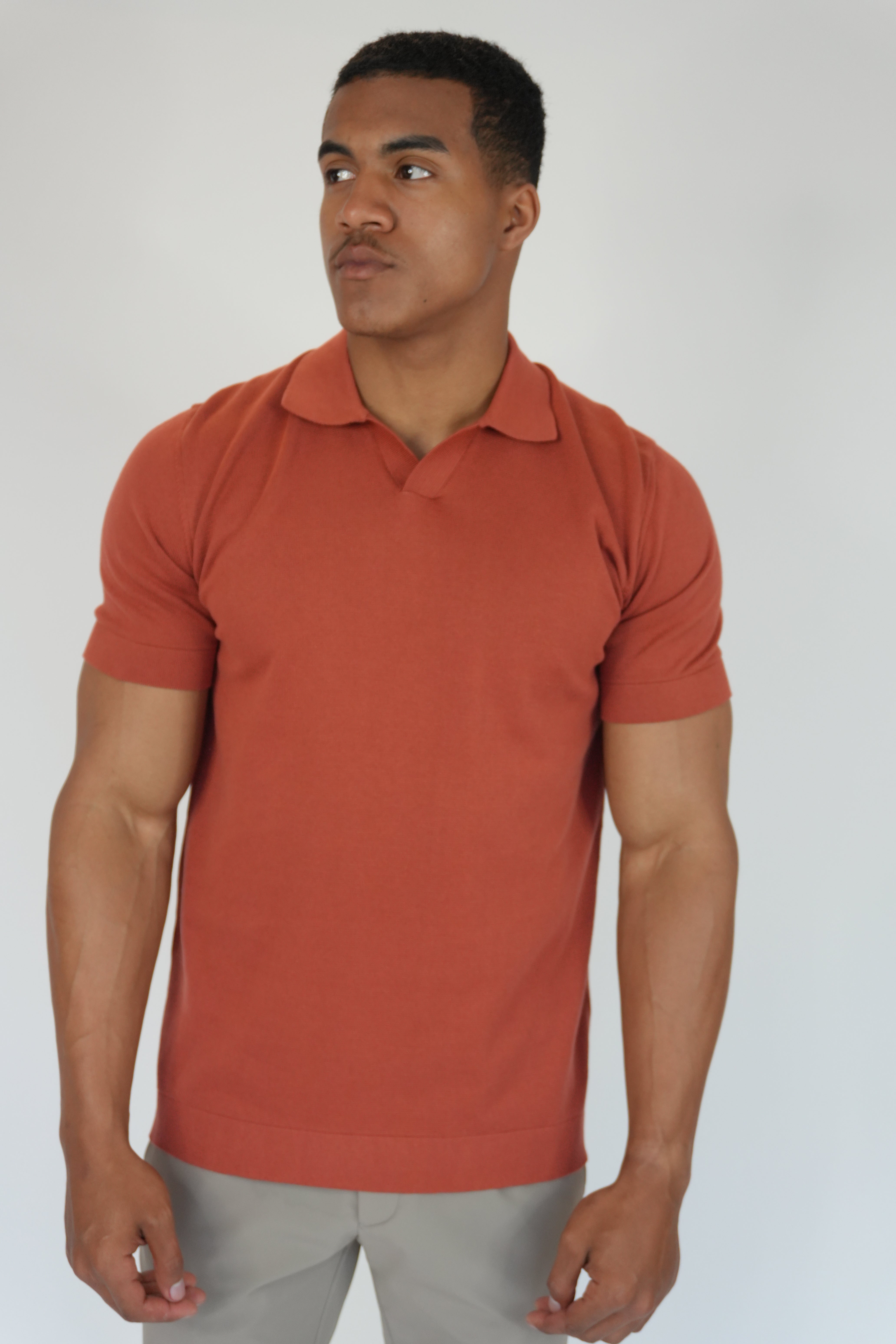 Elan Knit Polo Tile