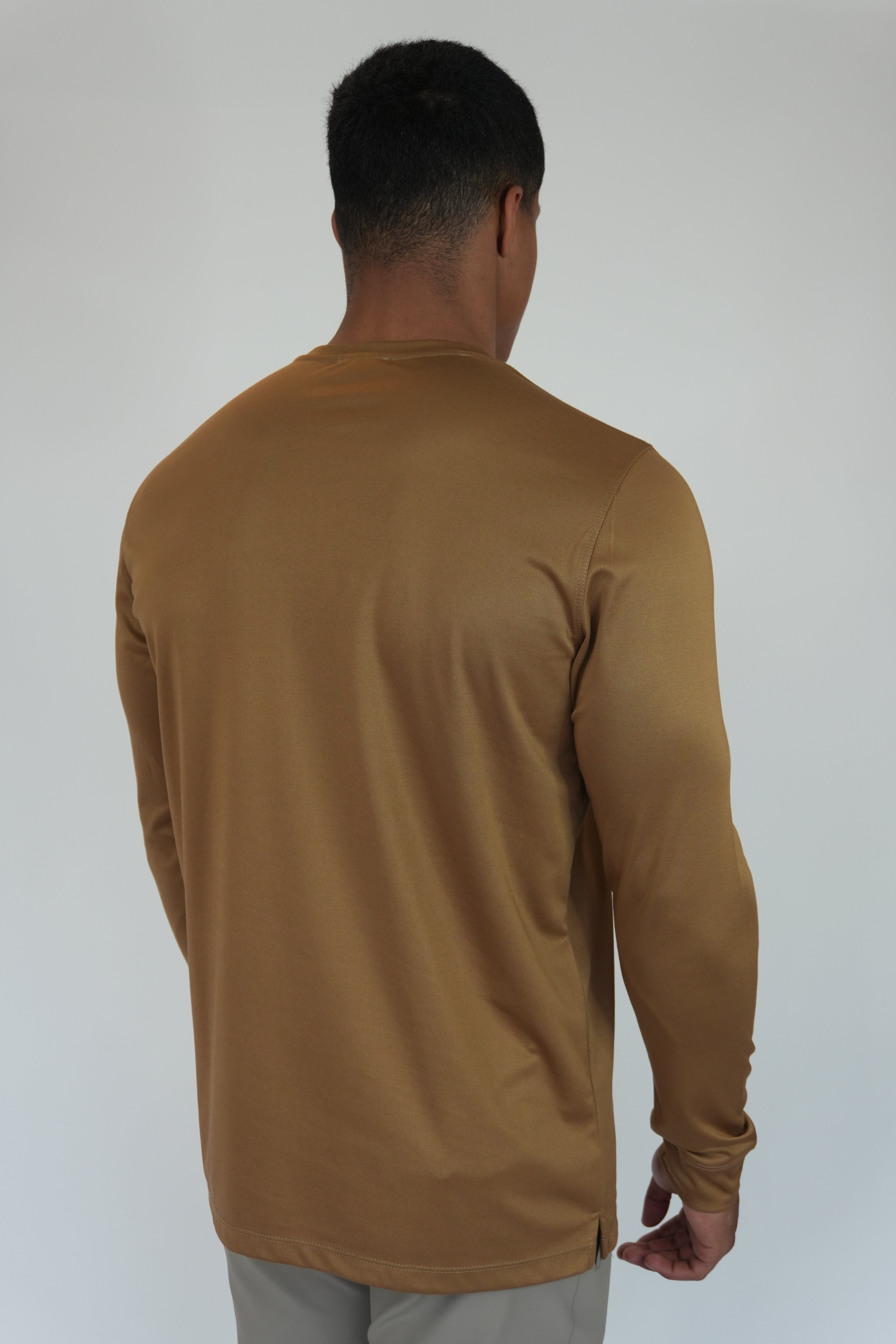 Mercesized Longsleeve Khaki