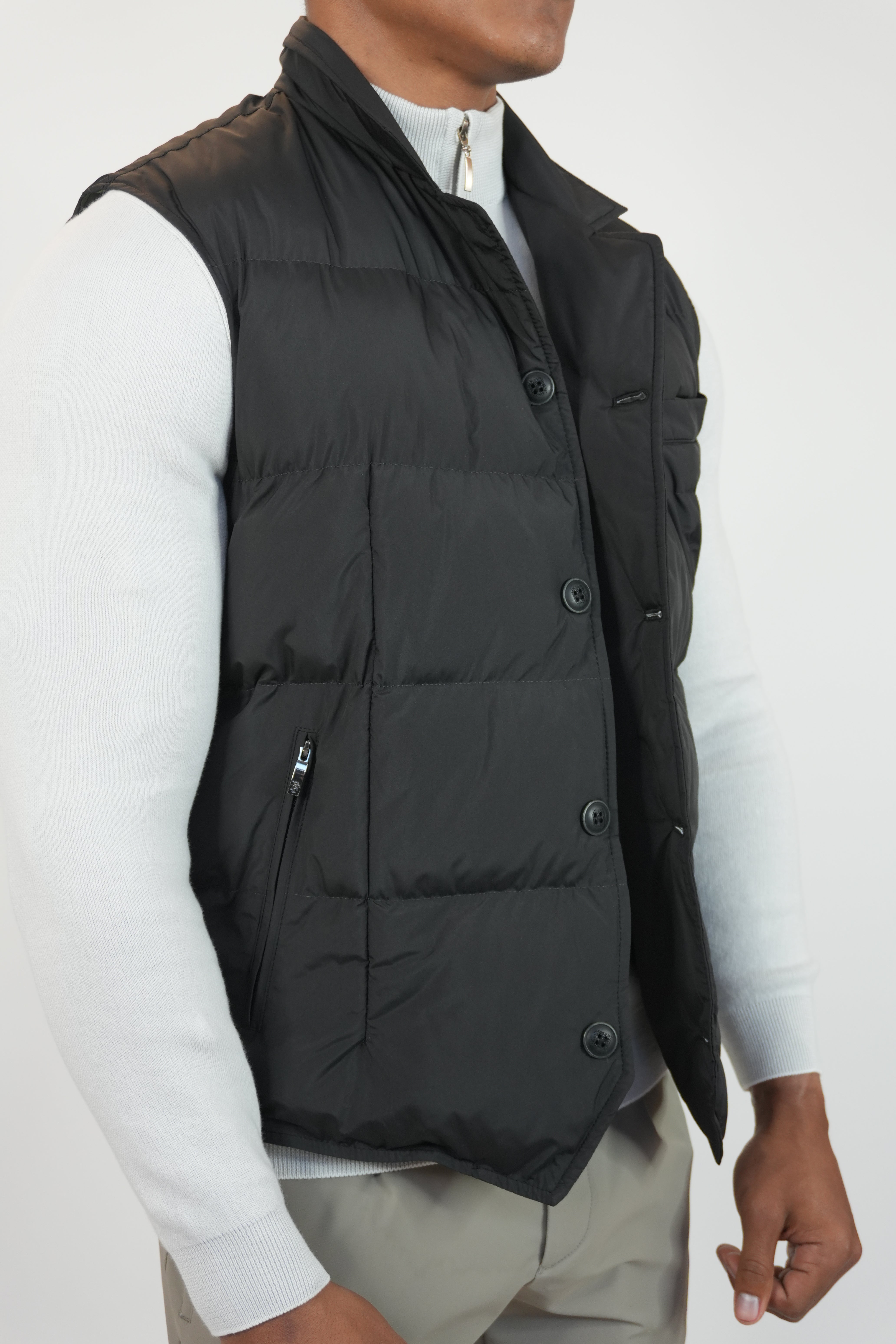 Knitwear Bodywarmer Black