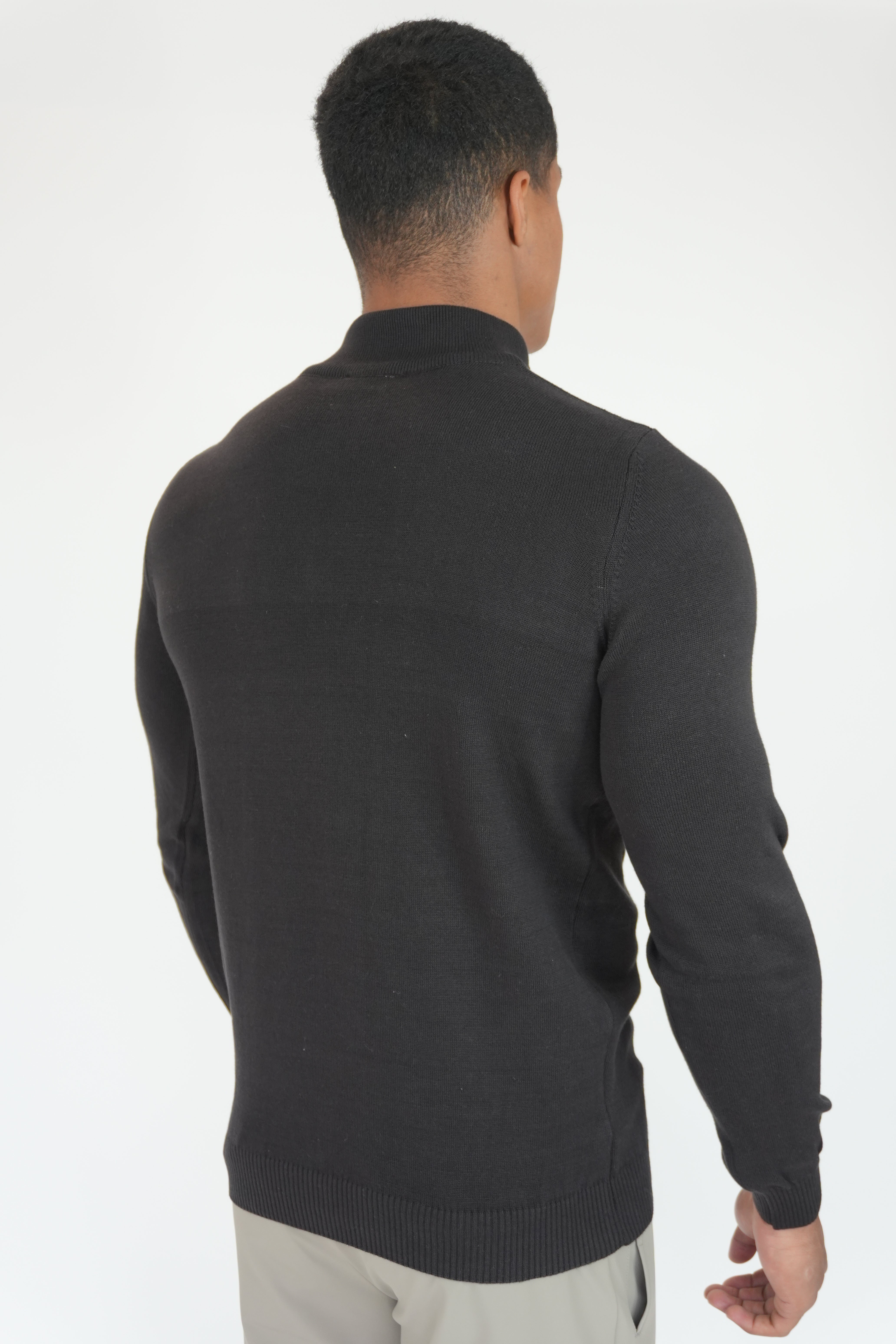 Half-Zip Sweater Black