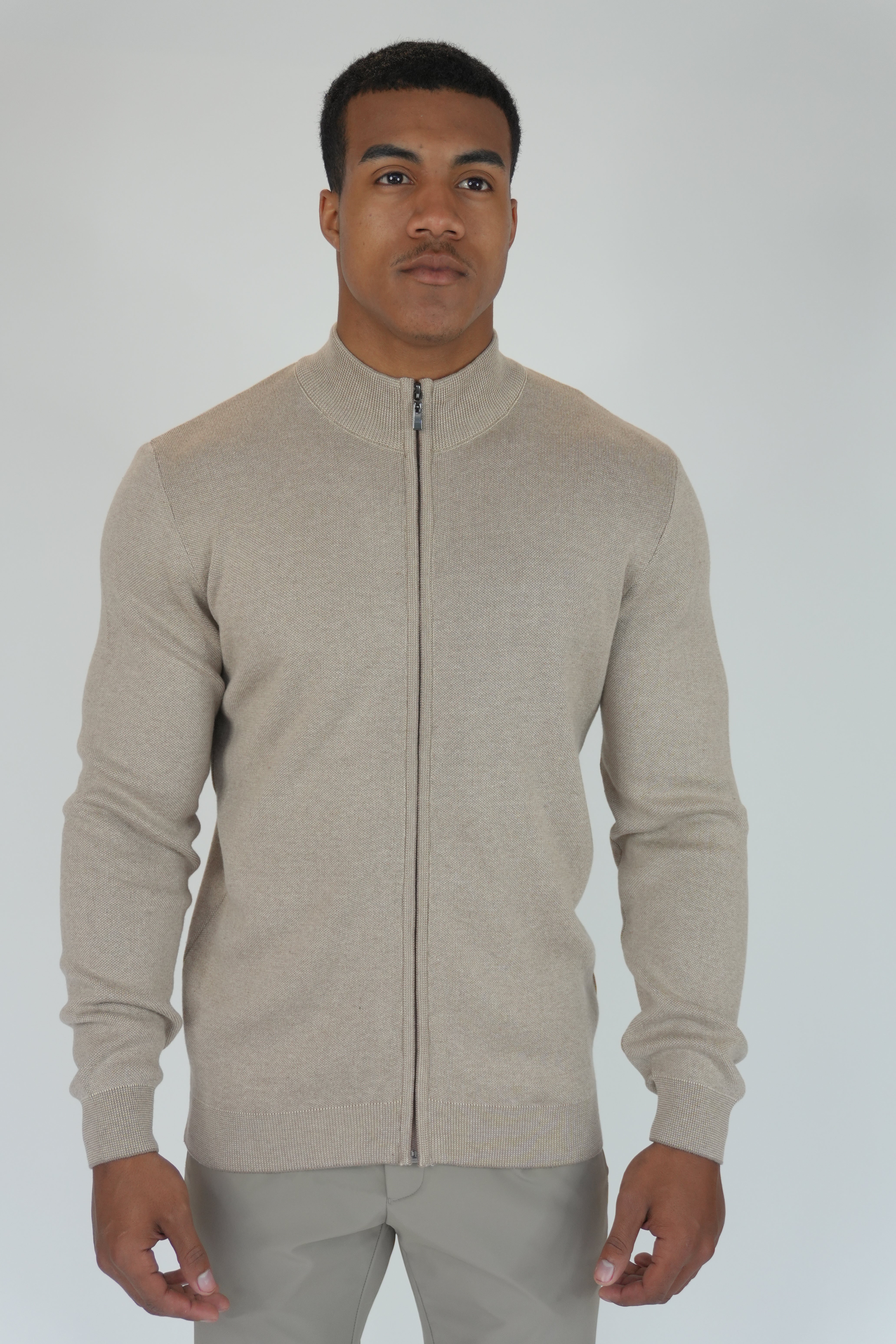 Slim-fit Cashmere Vest Beige