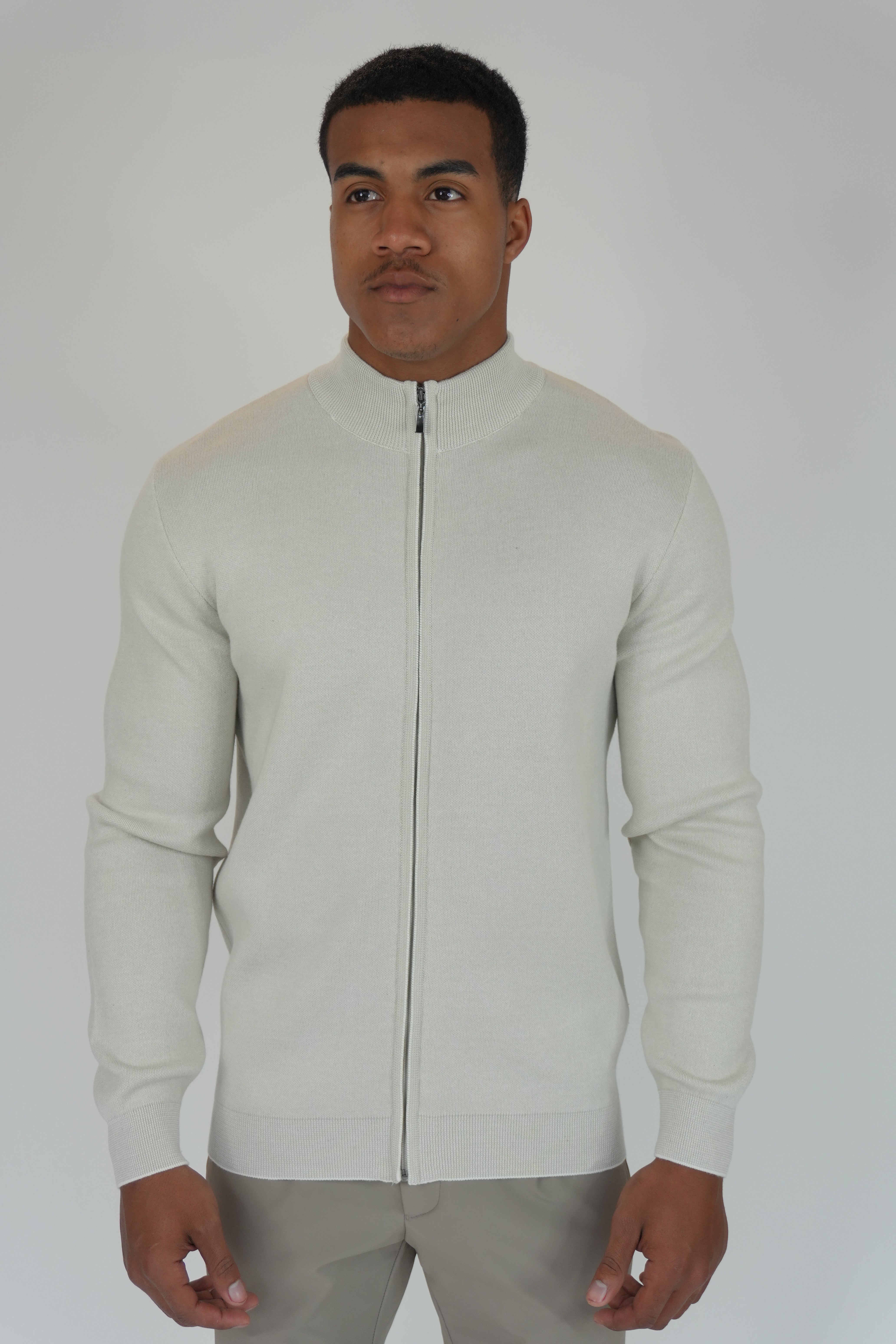 Slim-fit Cashmere Vest Créme