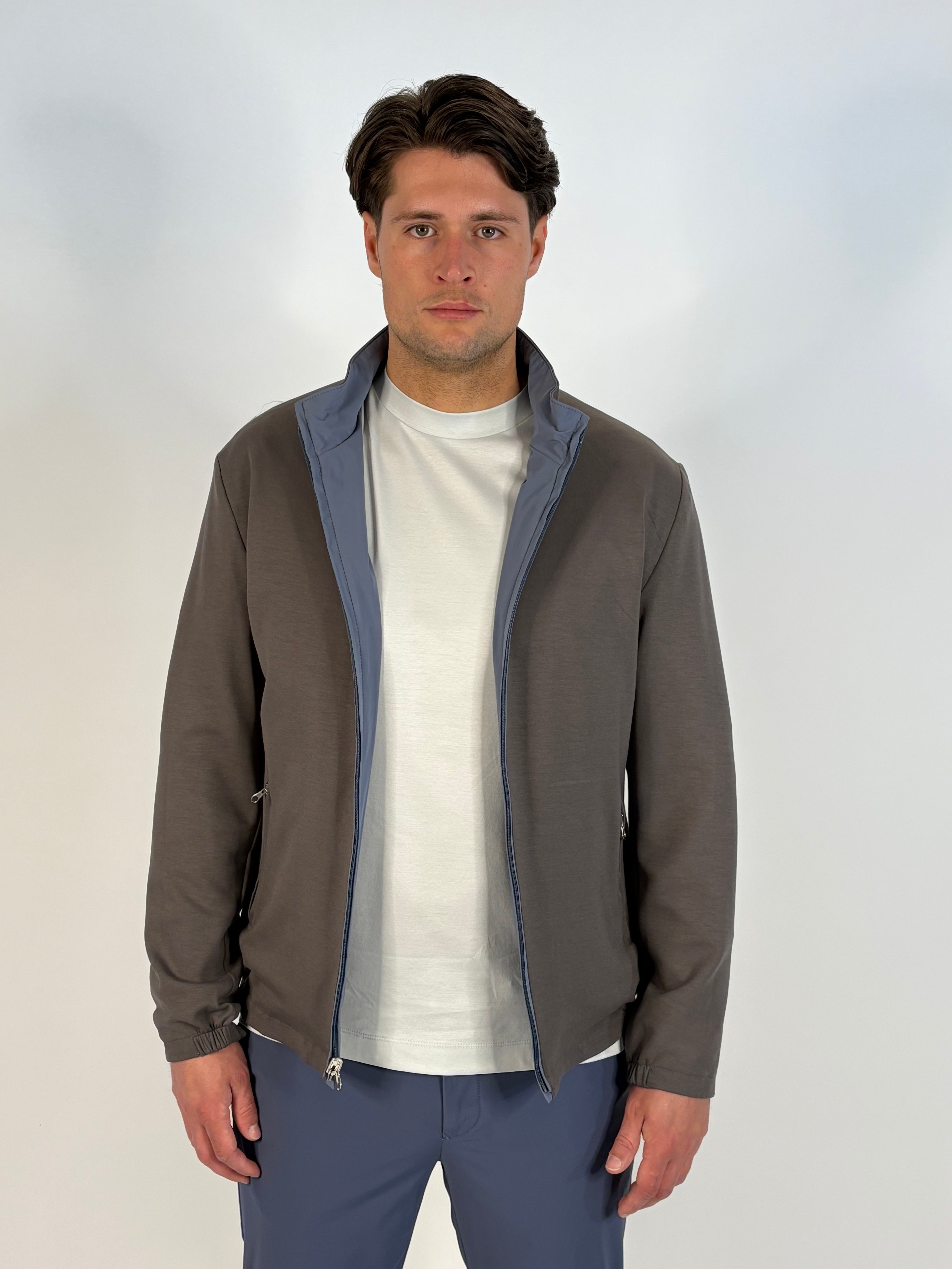 Marfélli Two-Sides Jacket Indigo/Grey