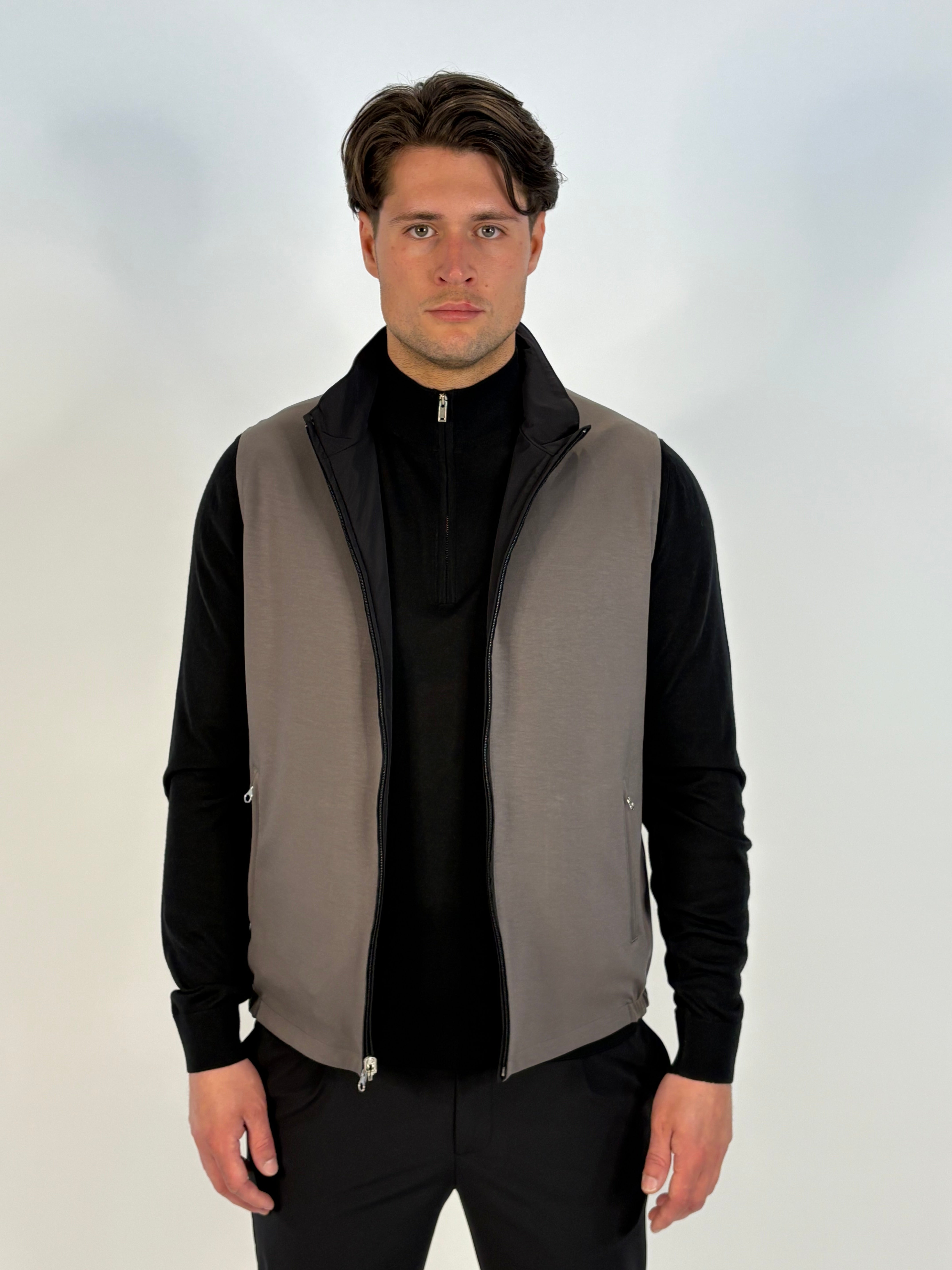 Marfélli Two-Sides Gilet Black/Grey