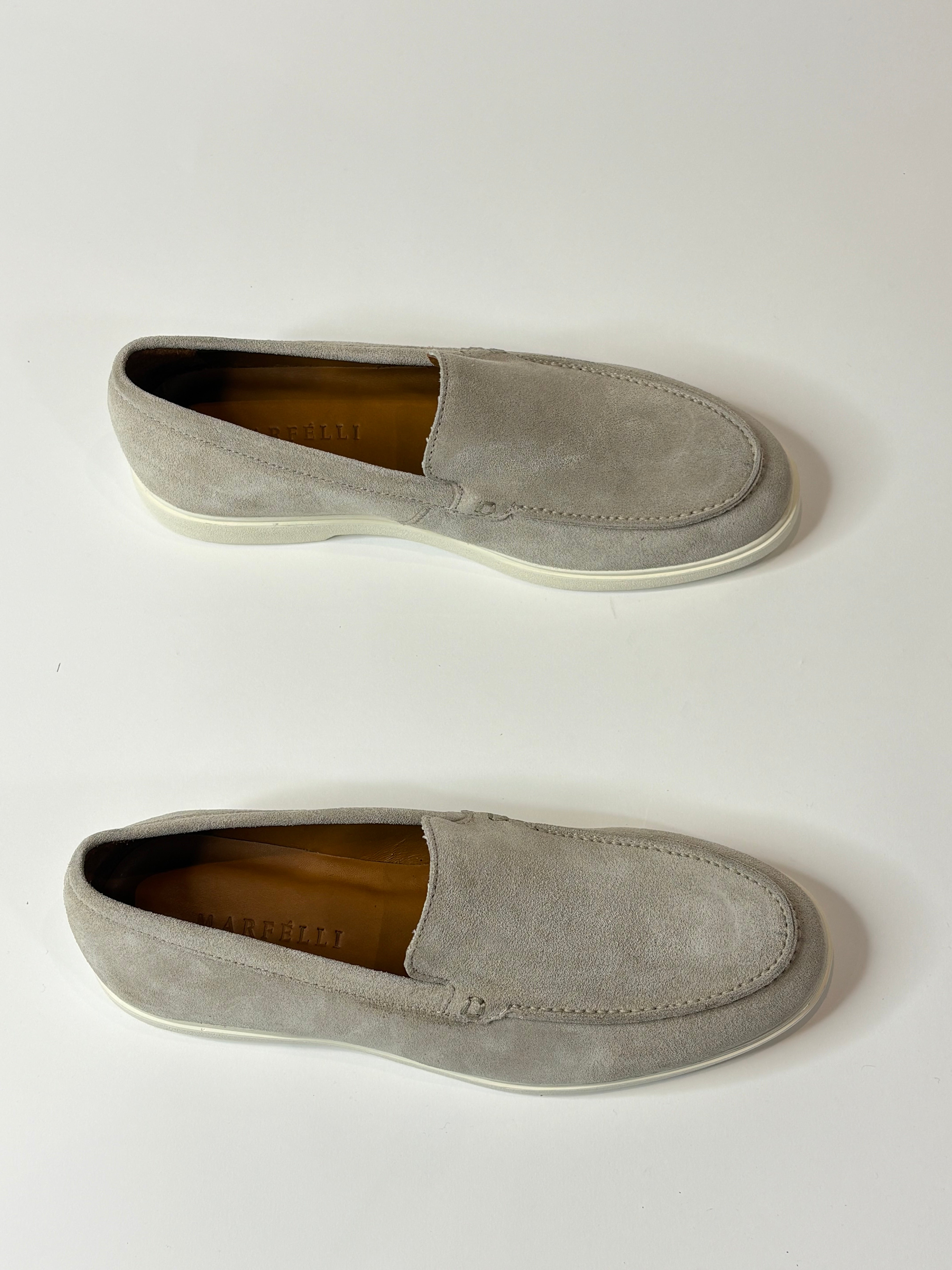 Marfélli Suede Loafers Greige