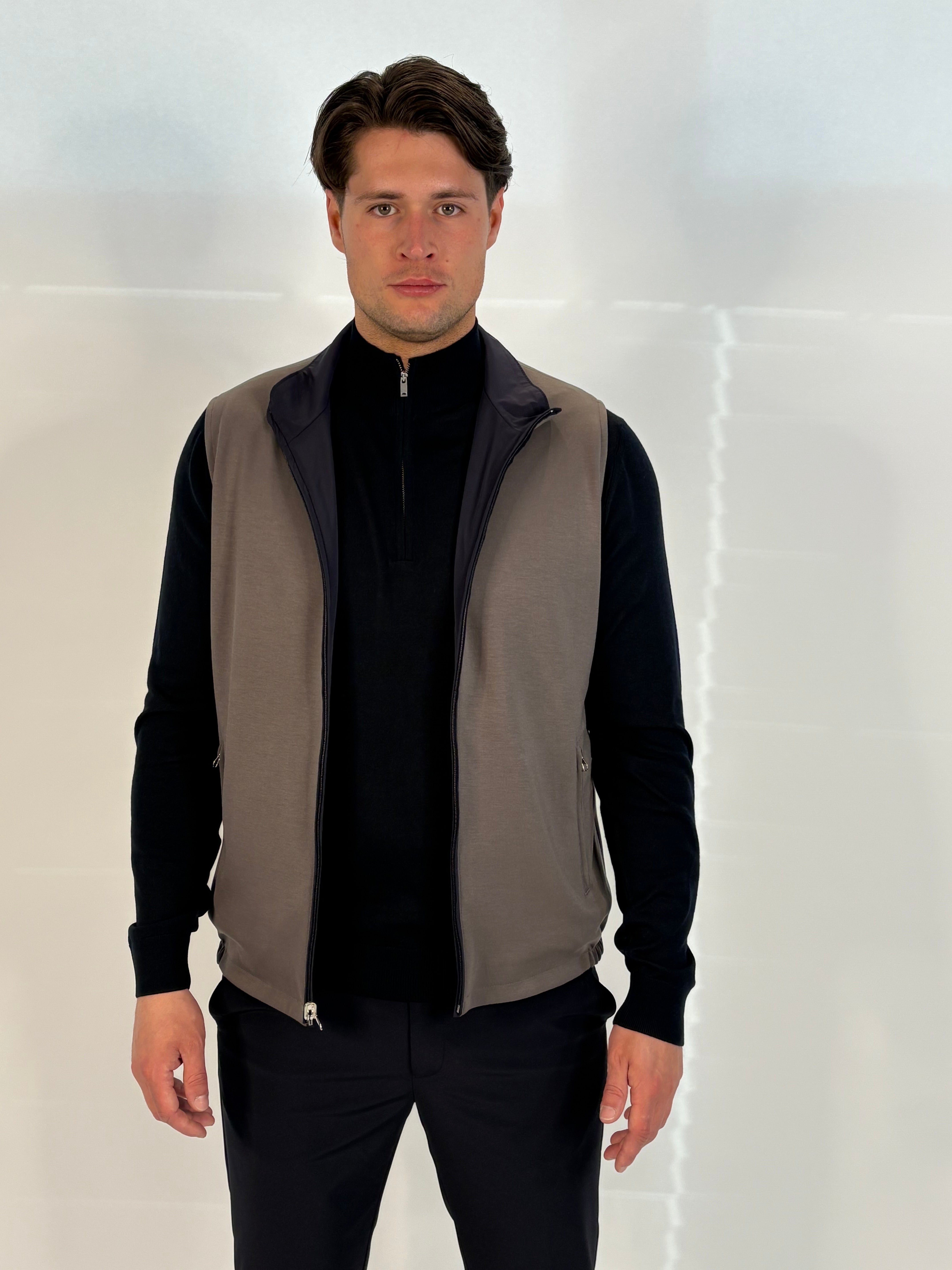 Marfélli Two-Sides Gilet Navy/Gey