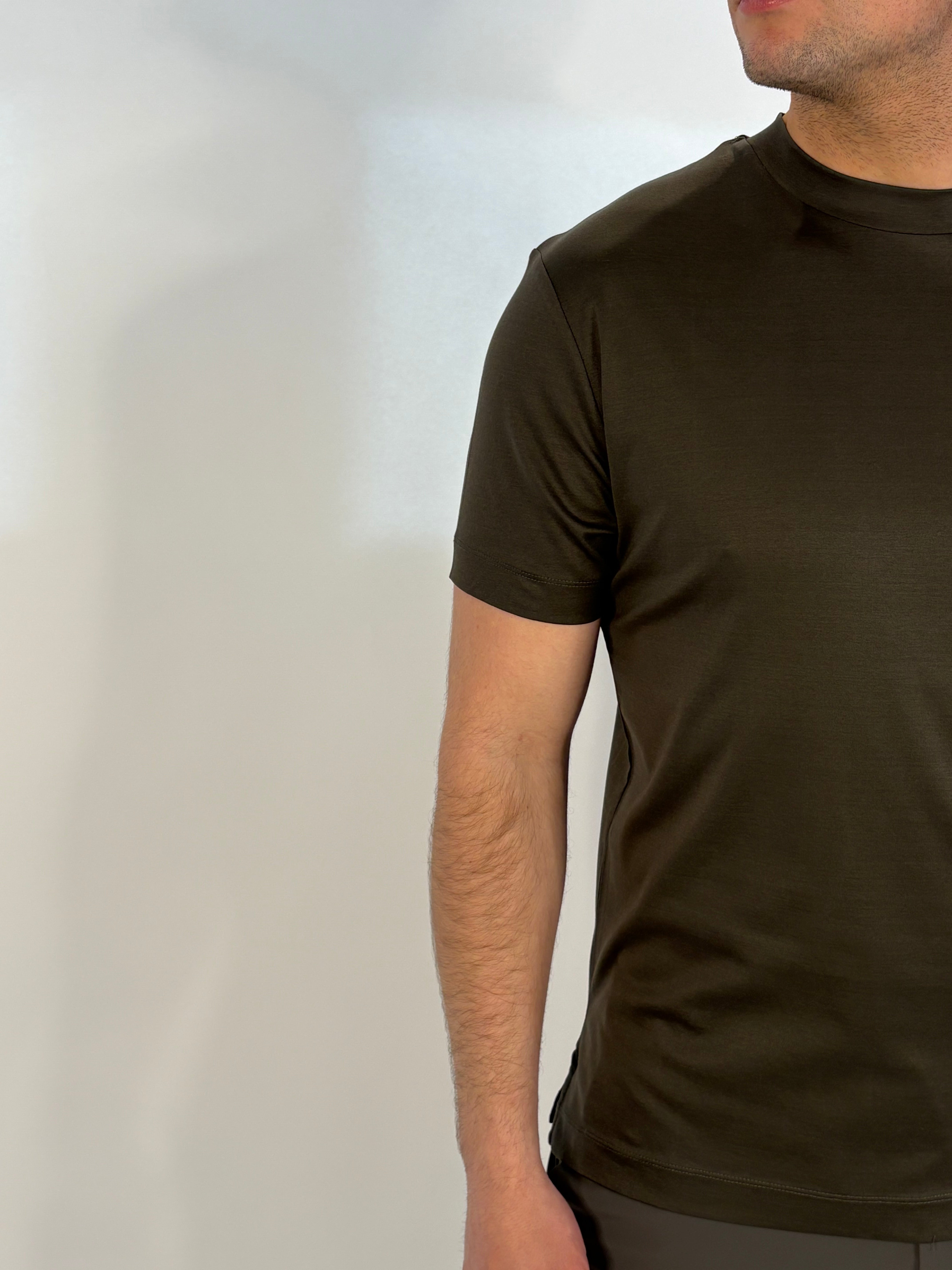 Marfélli Mercesized T-Shirt Vintage Green