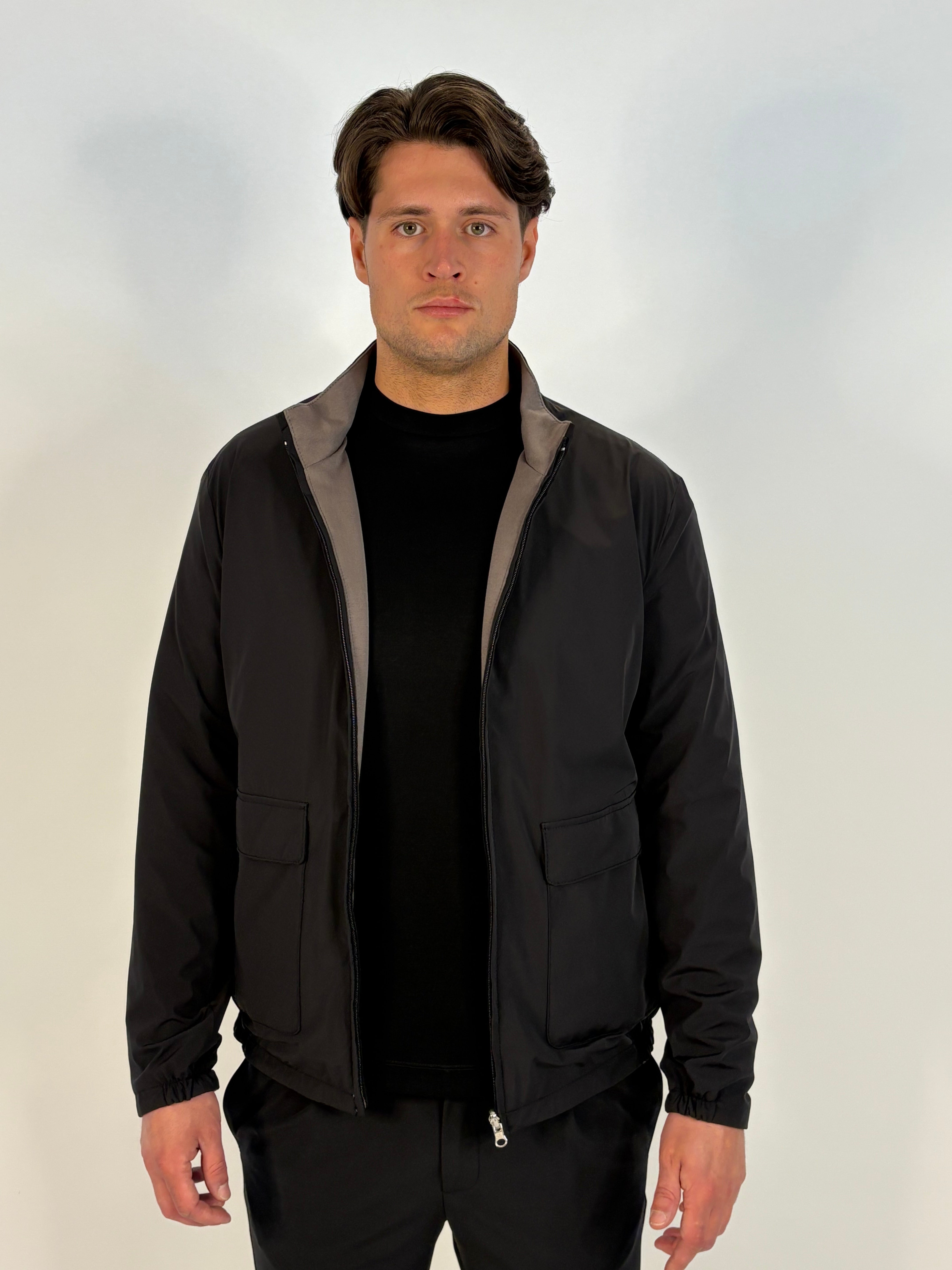 Marfélli Two-Sided Jacket Black/Grey