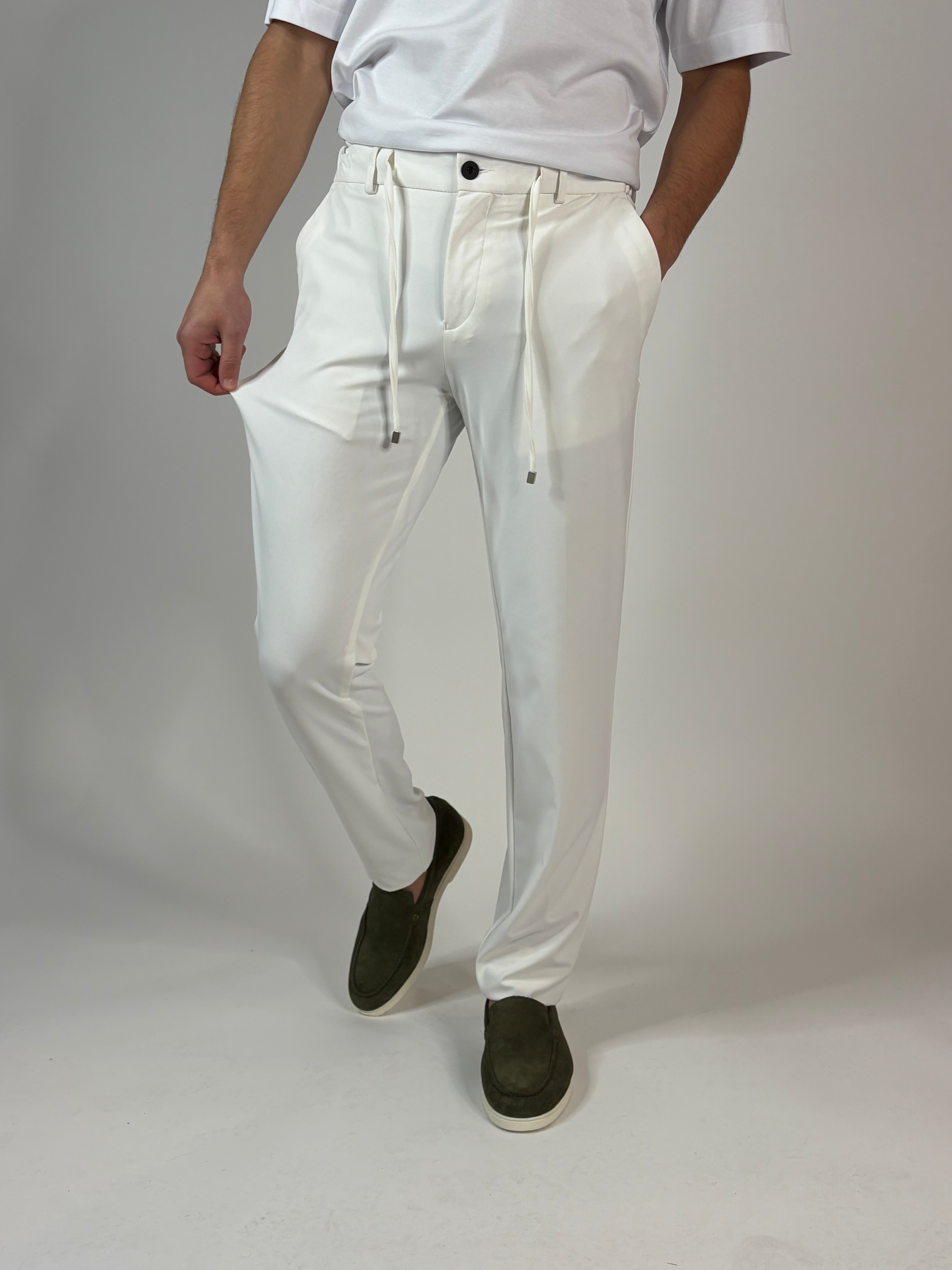 Urban Flex Trousers White