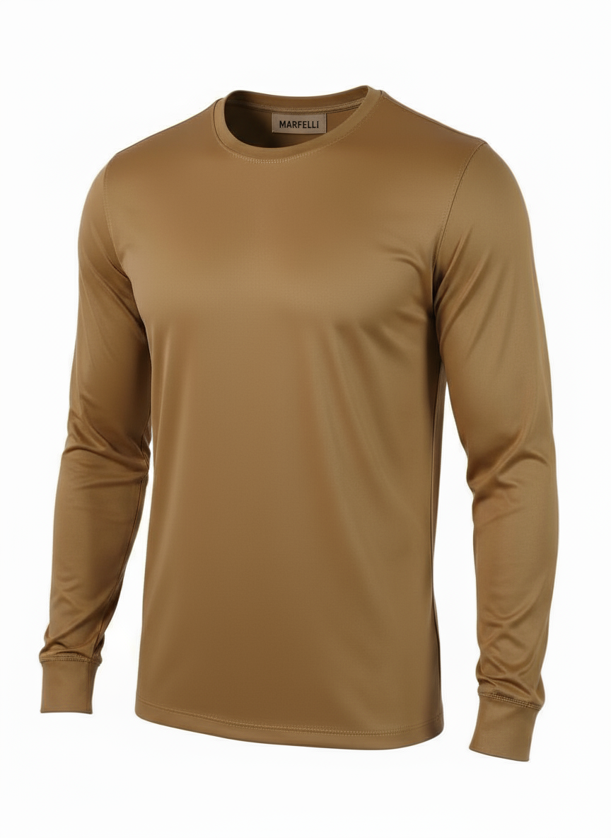 Mercesized Longsleeve Khaki