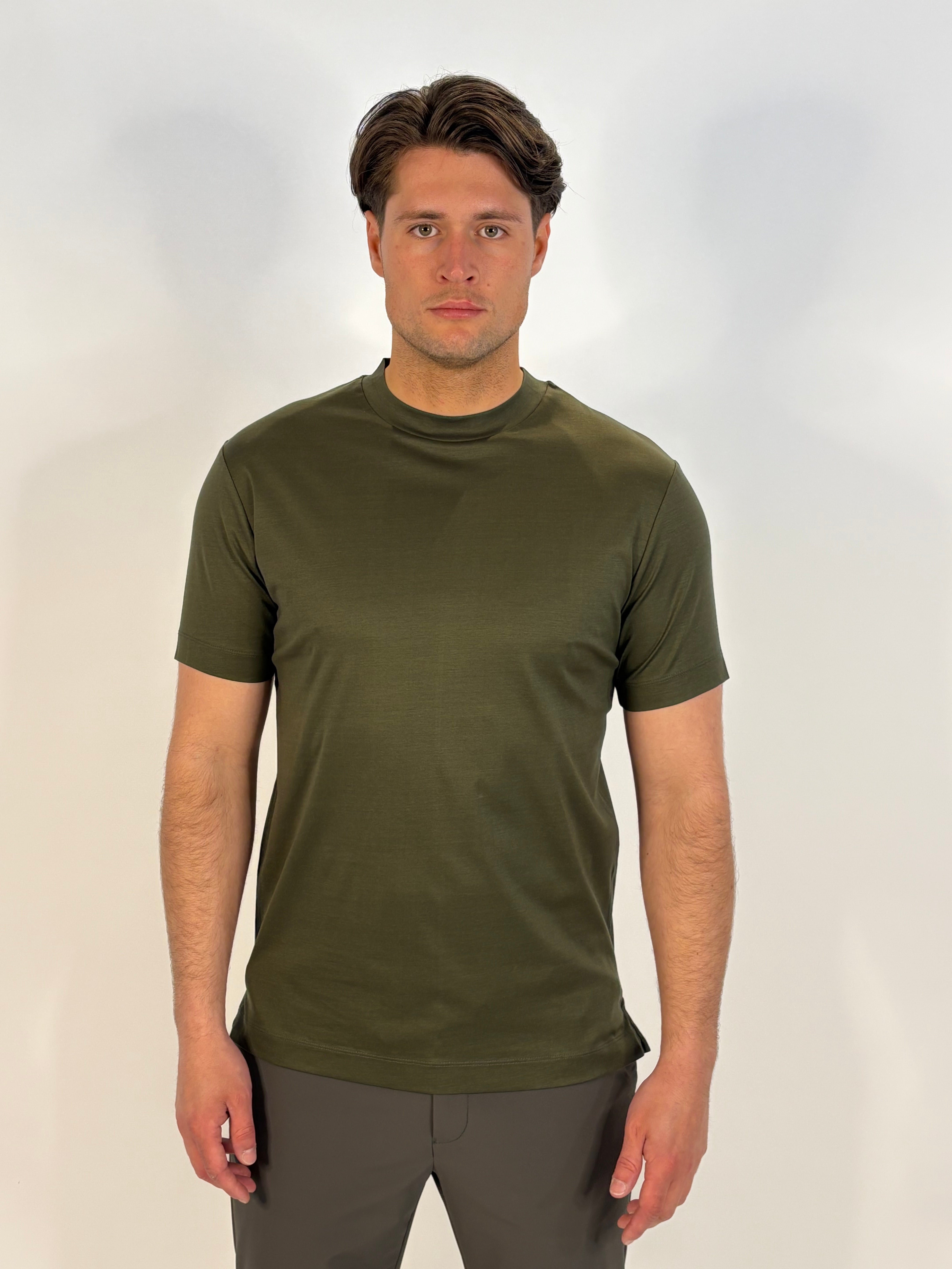 Marfélli Mercesized T-Shirt Khaki