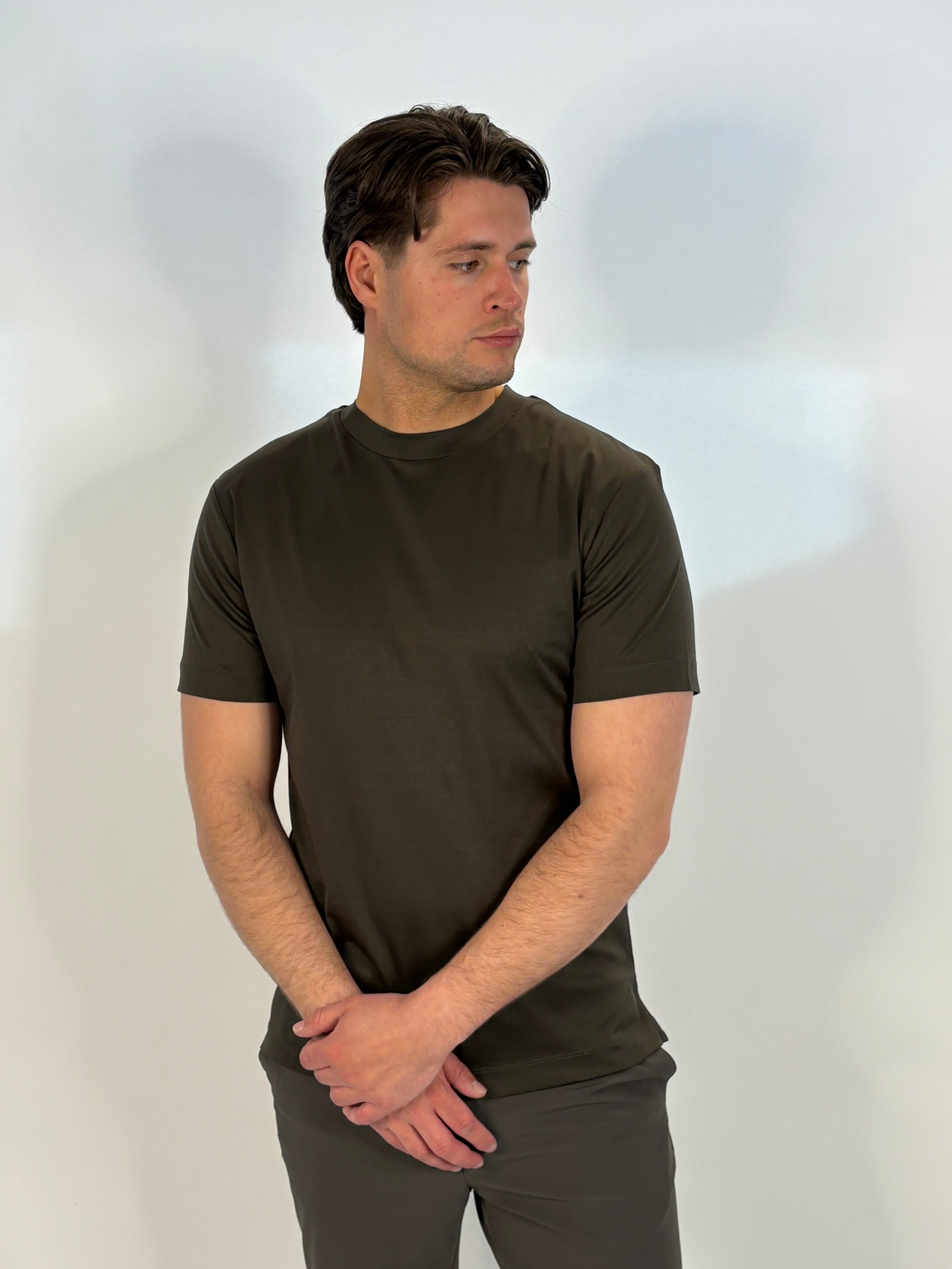 Marfélli Mercesized T-Shirt Vintage Green