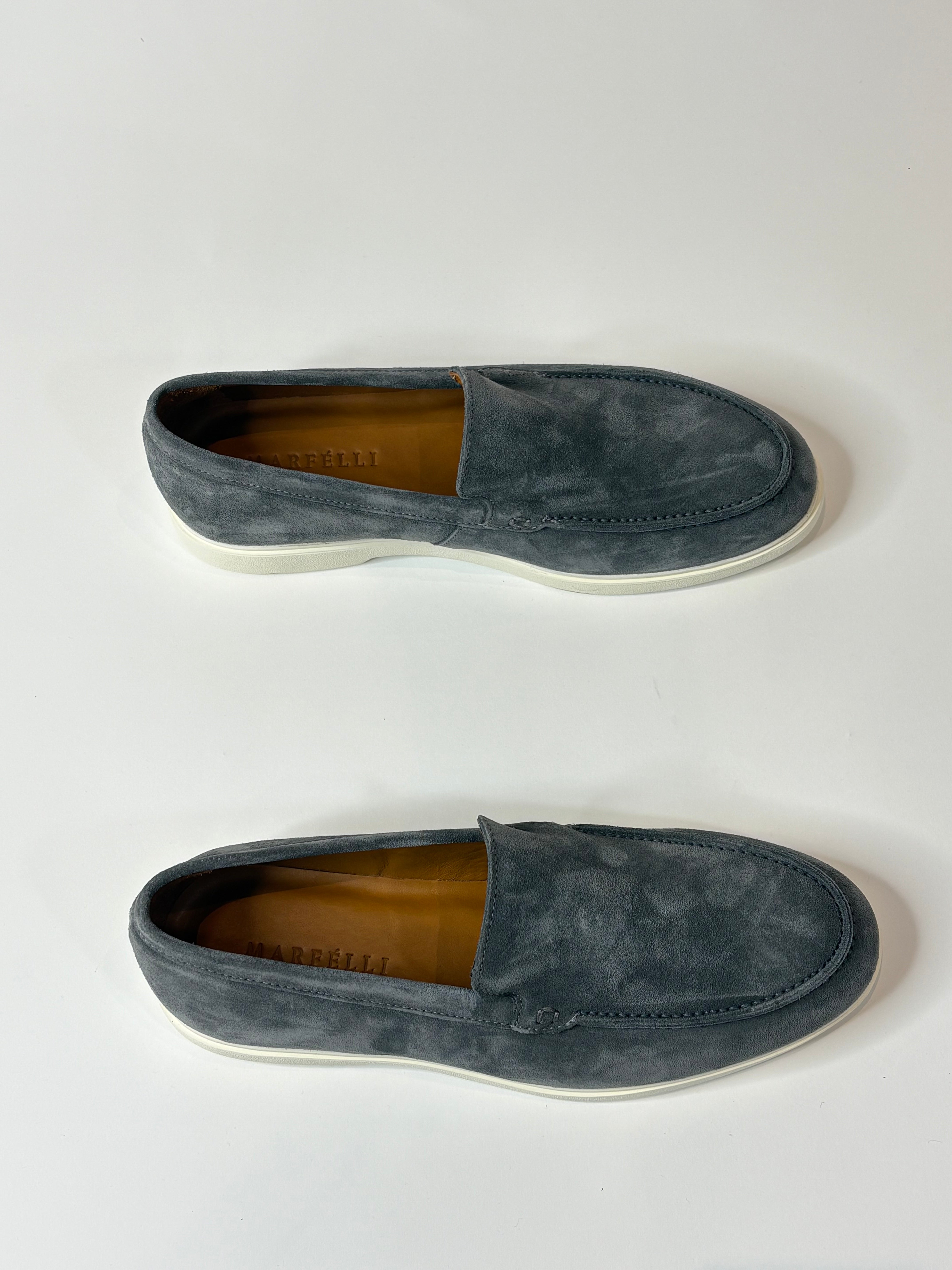 Marfélli Suede Loafers Antraciet