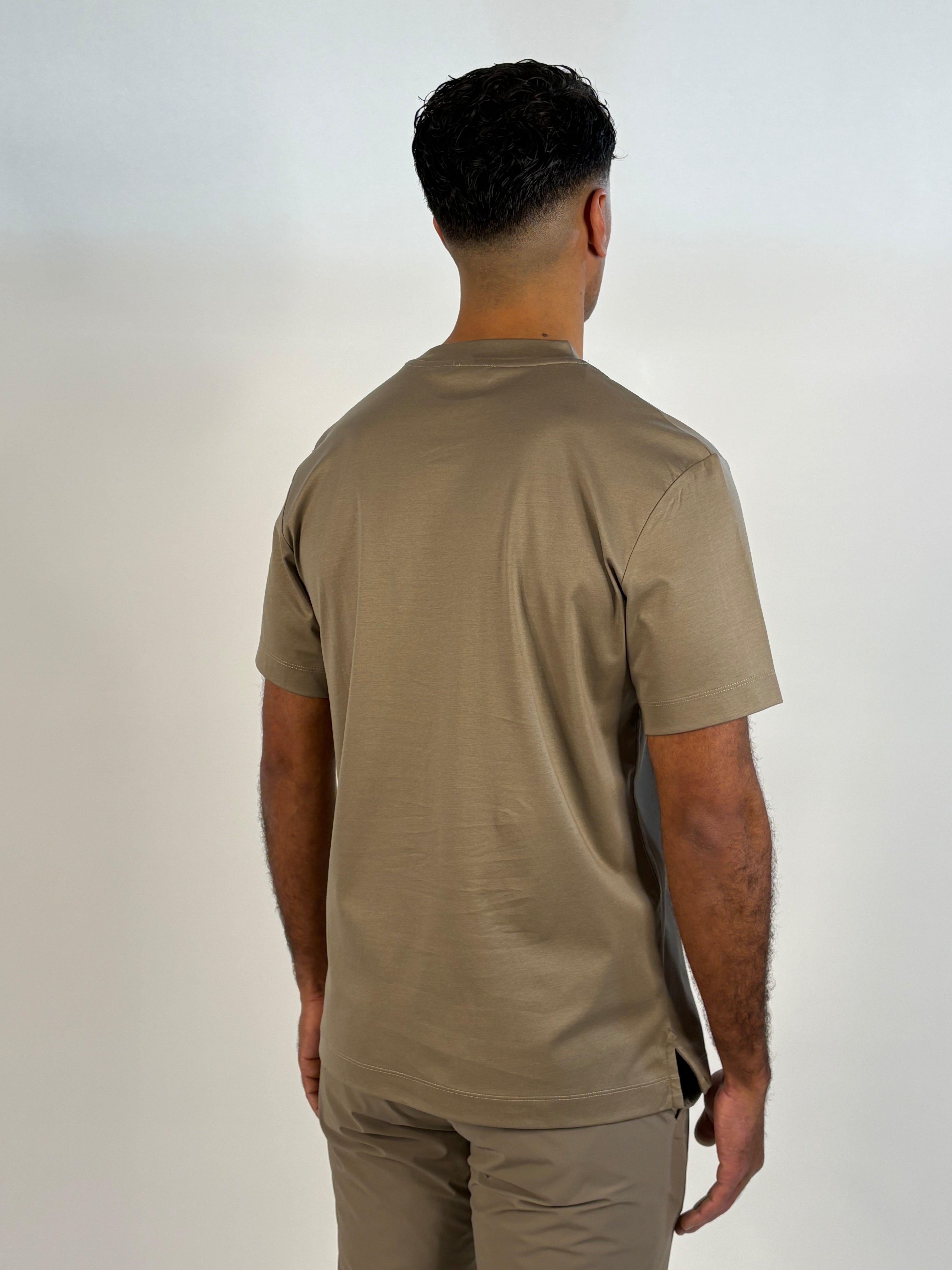Marfélli Mercesized T-Shirt Taupe
