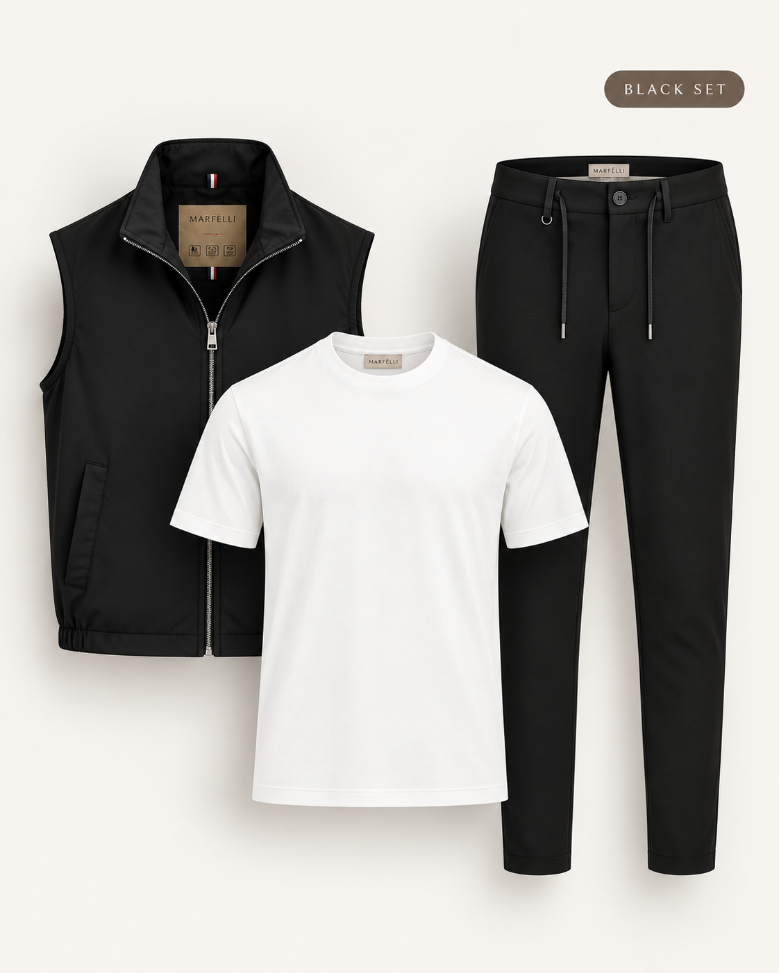 Marfélli Black Three-Piece Set
