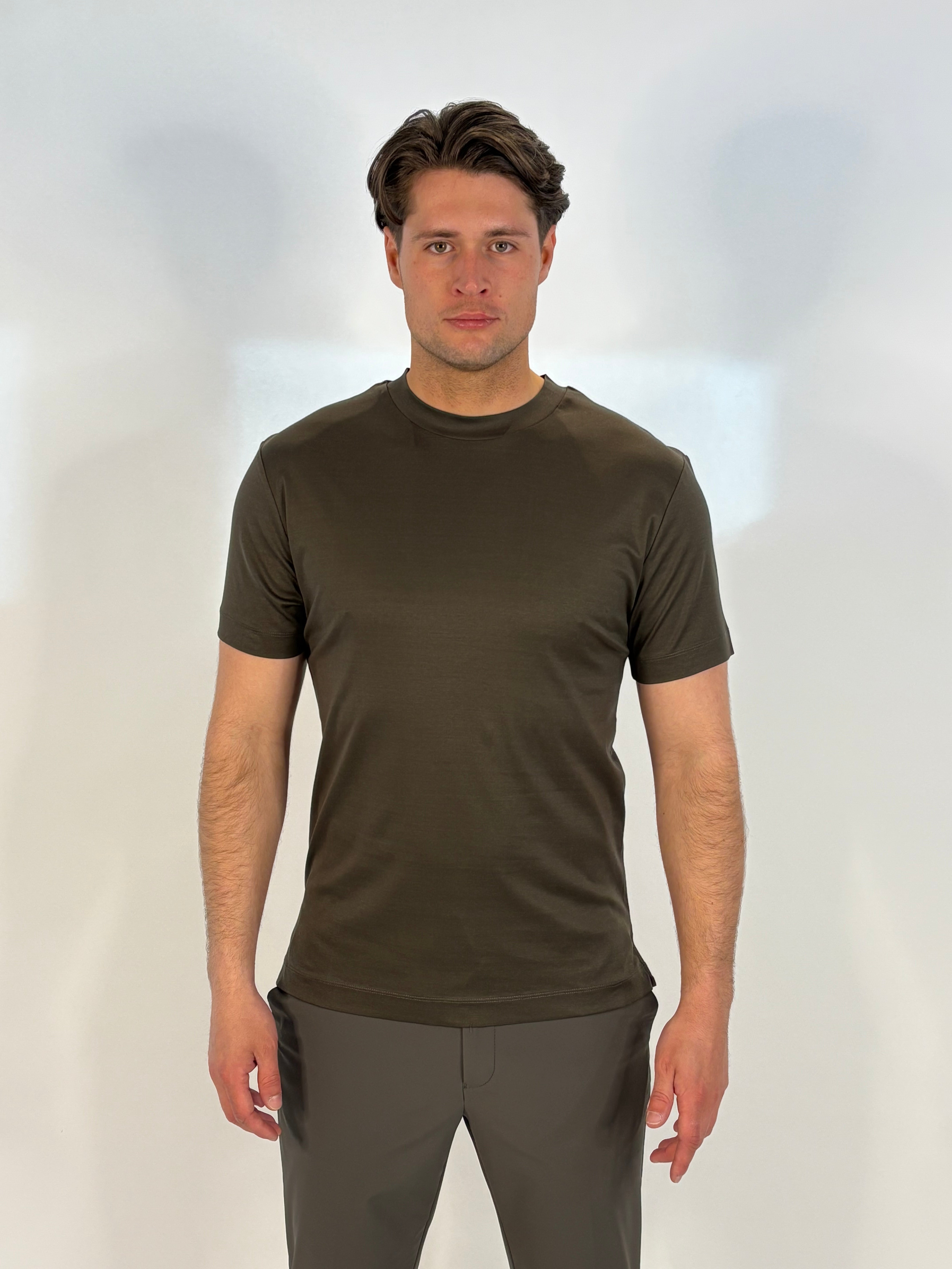 Marfélli Mercesized T-Shirt Vintage Green